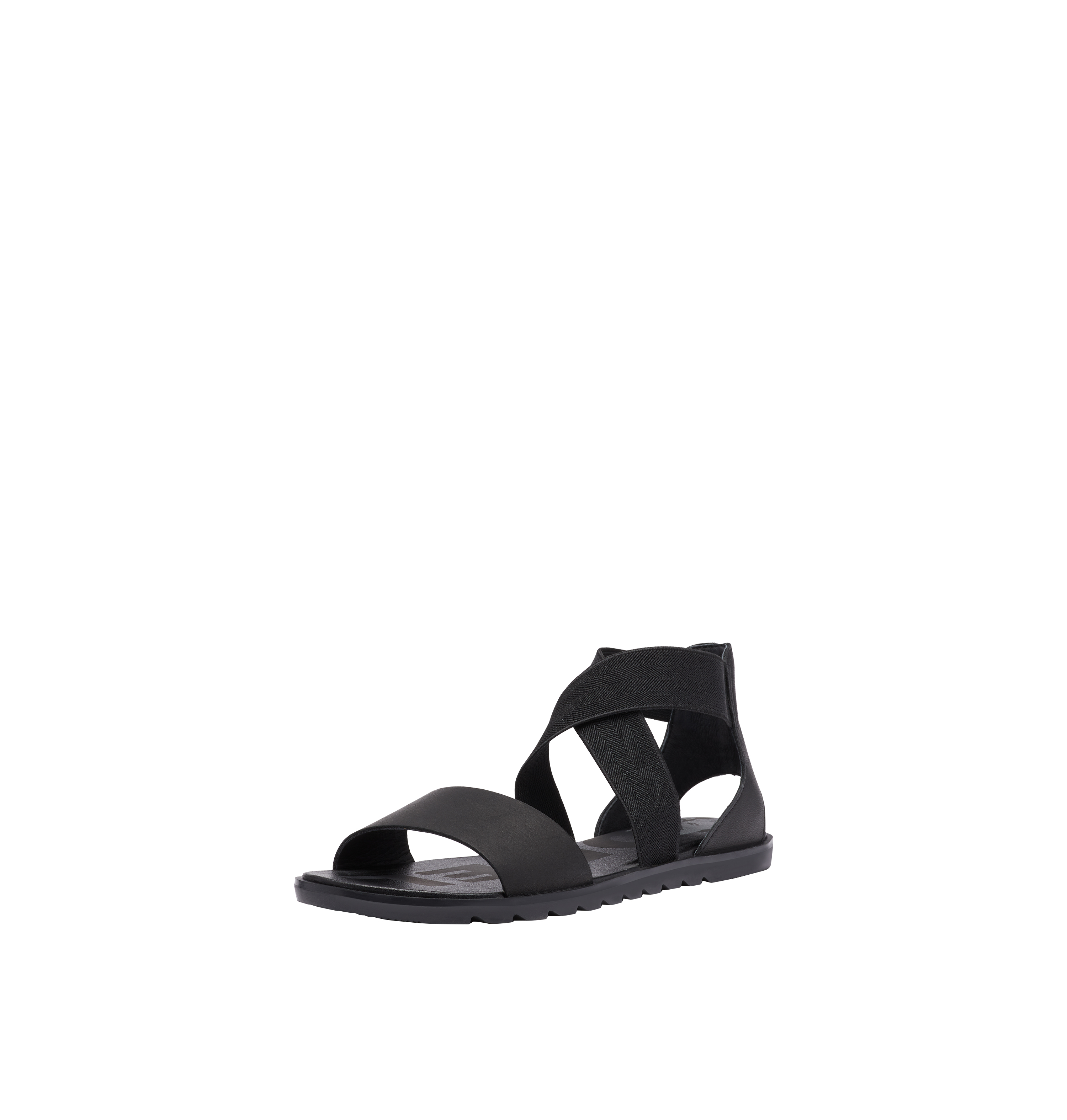 Sorel - Women's - ELLA II SANDAL - Black- Size  6