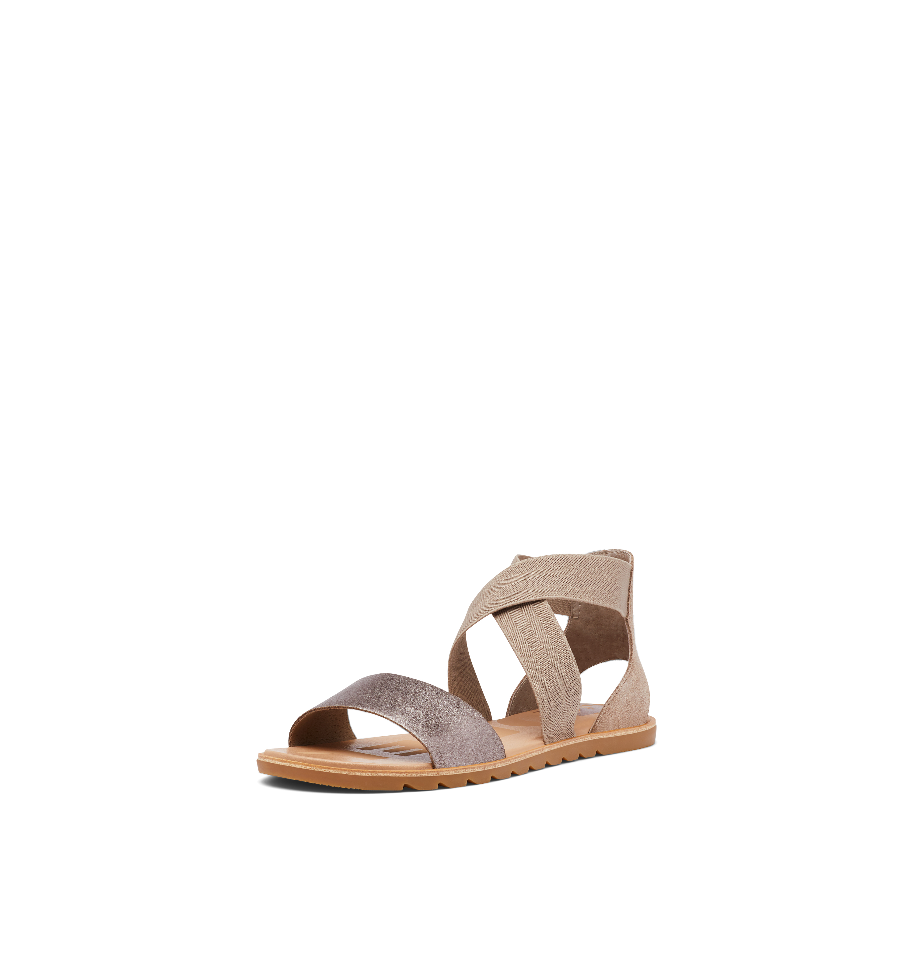 SOREL Women's Ella II Sandals - Ash Brown - Size 10