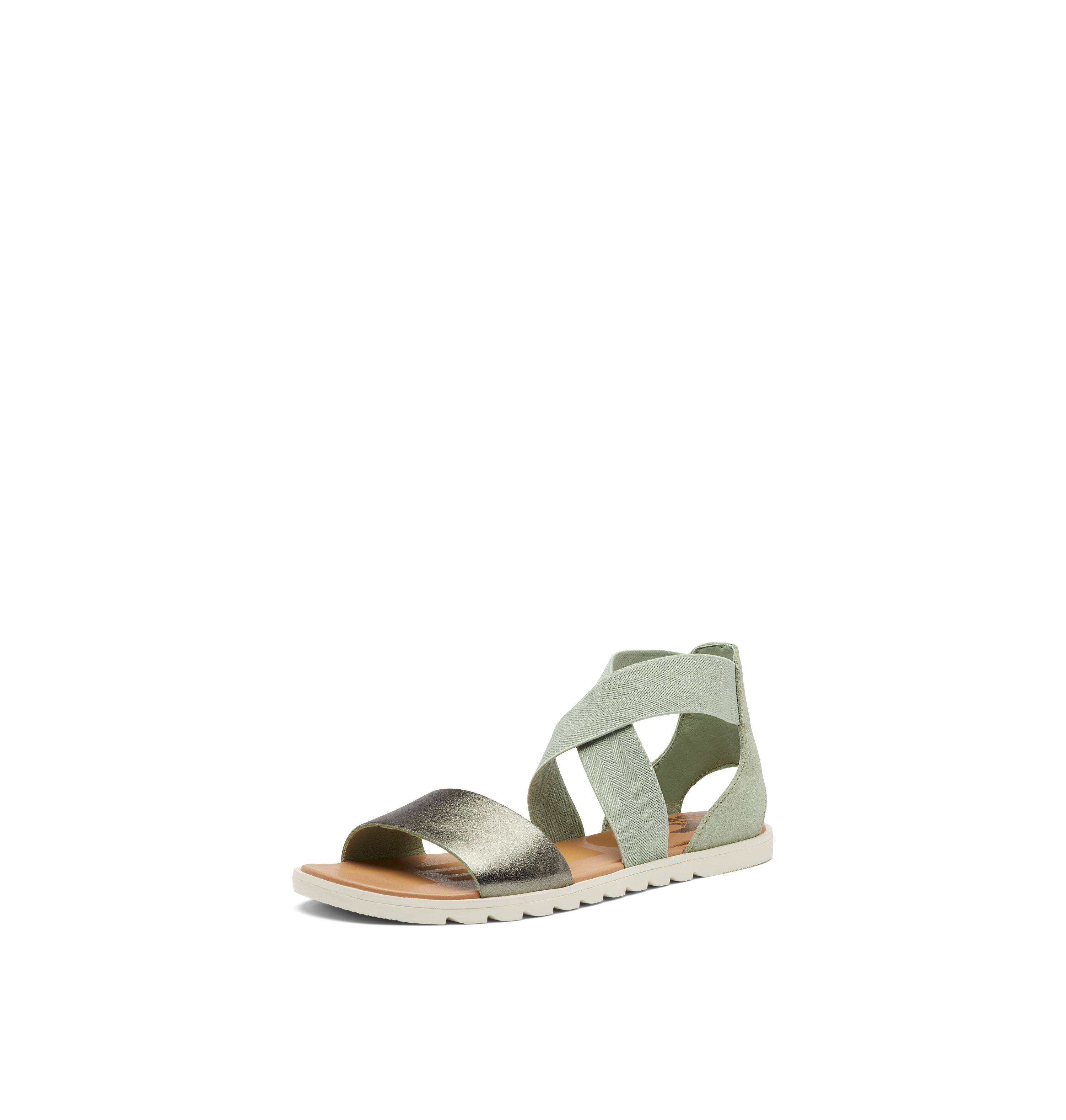 SOREL CAMERON‚Ñ¢ FLATFORM CORD SANDAL Sea Salt, Gum 16, 10