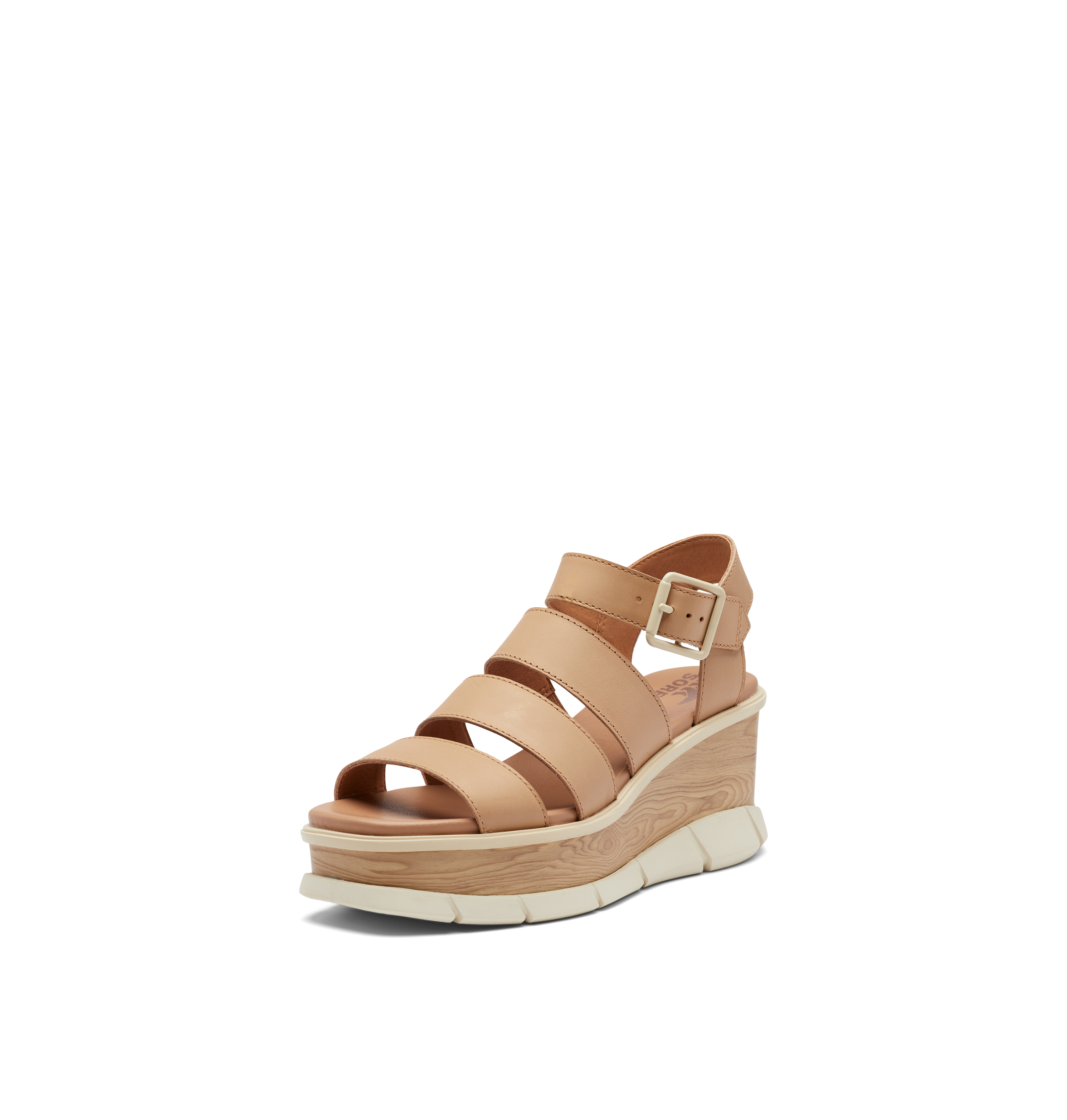 SOREL CAMERON‚Ñ¢ FLATFORM CORD SANDAL Sea Salt, Gum 16, 10