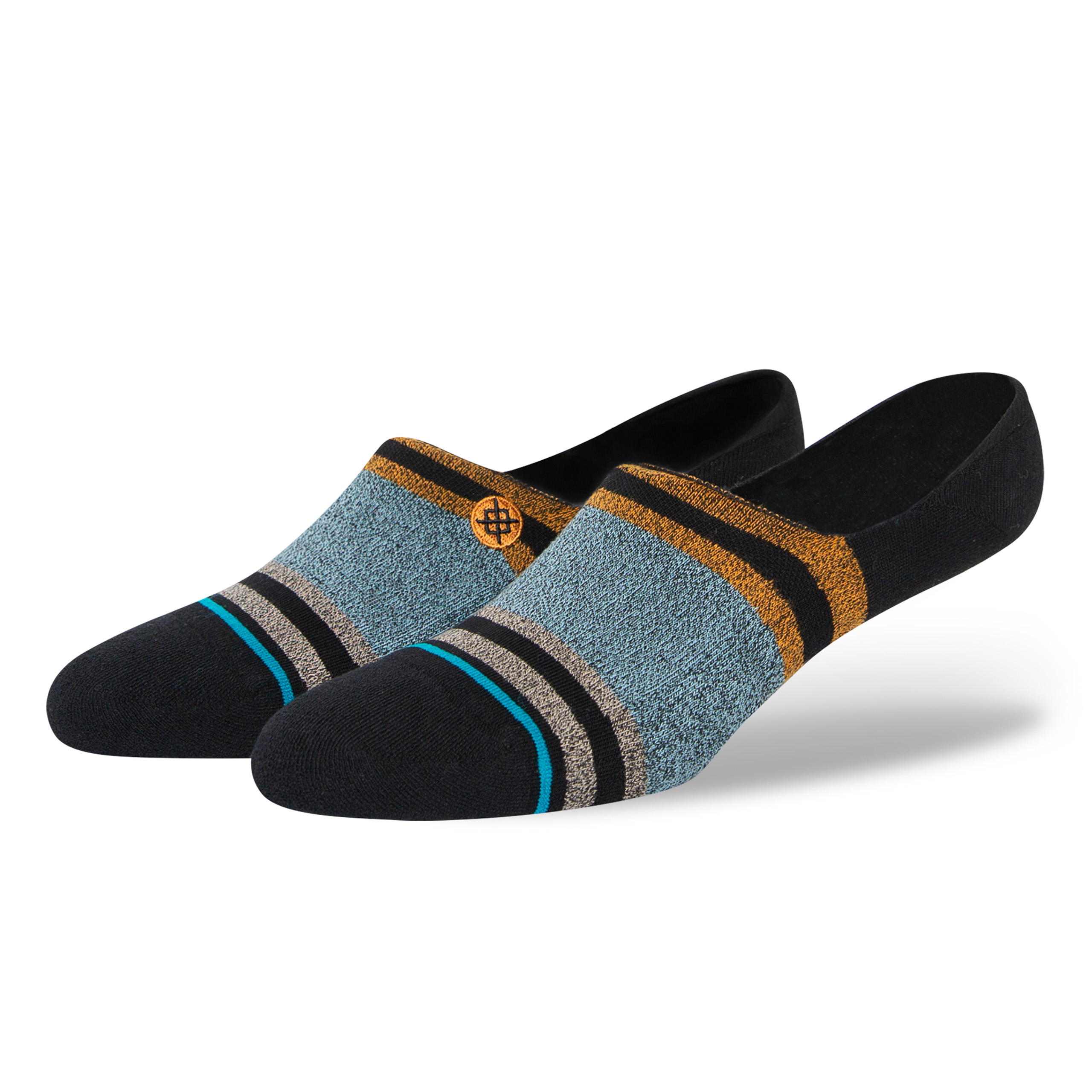 Stance Below Deck No Show Socks (Medium, Black)