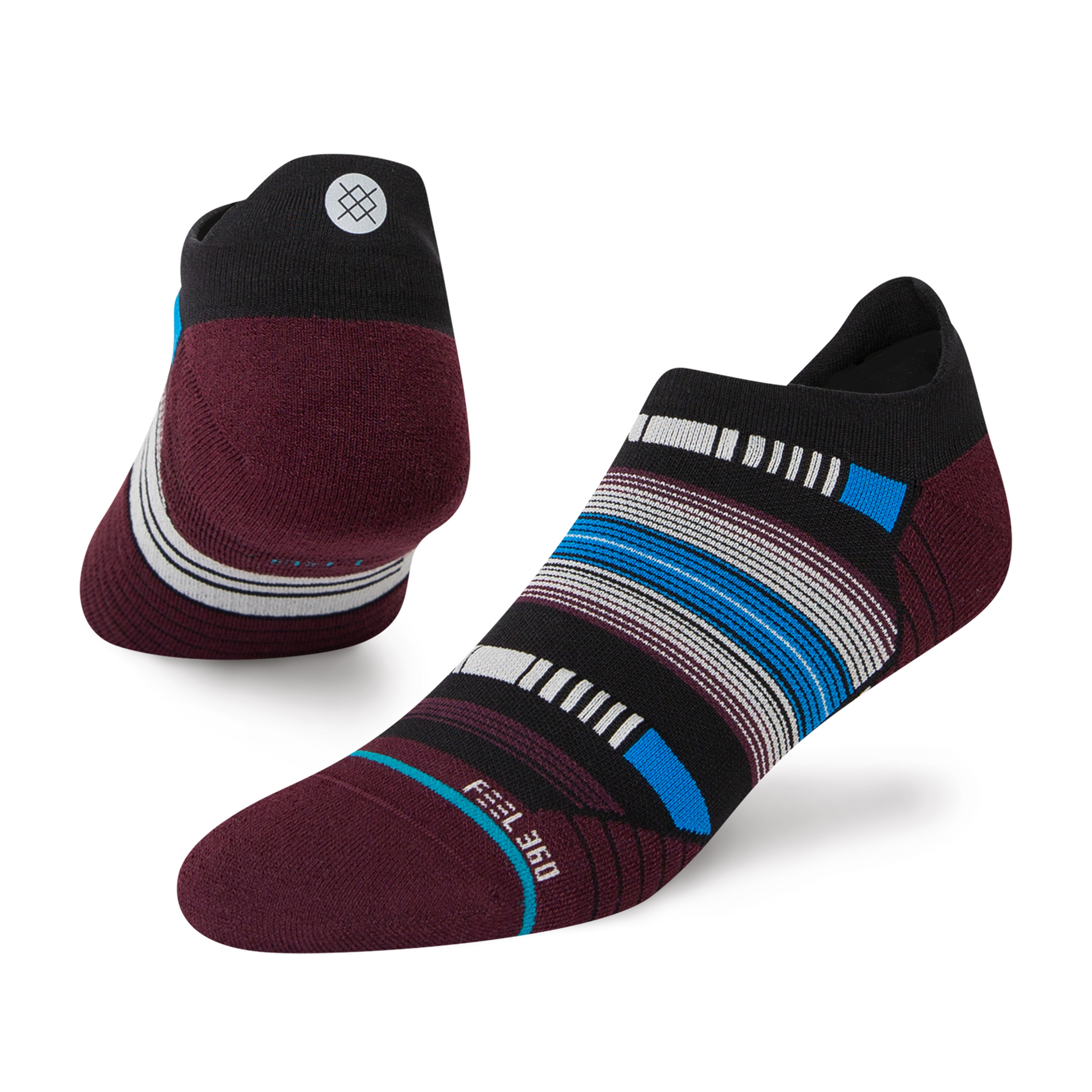 Stance Modul Tab Tab Socks (Medium, Black)