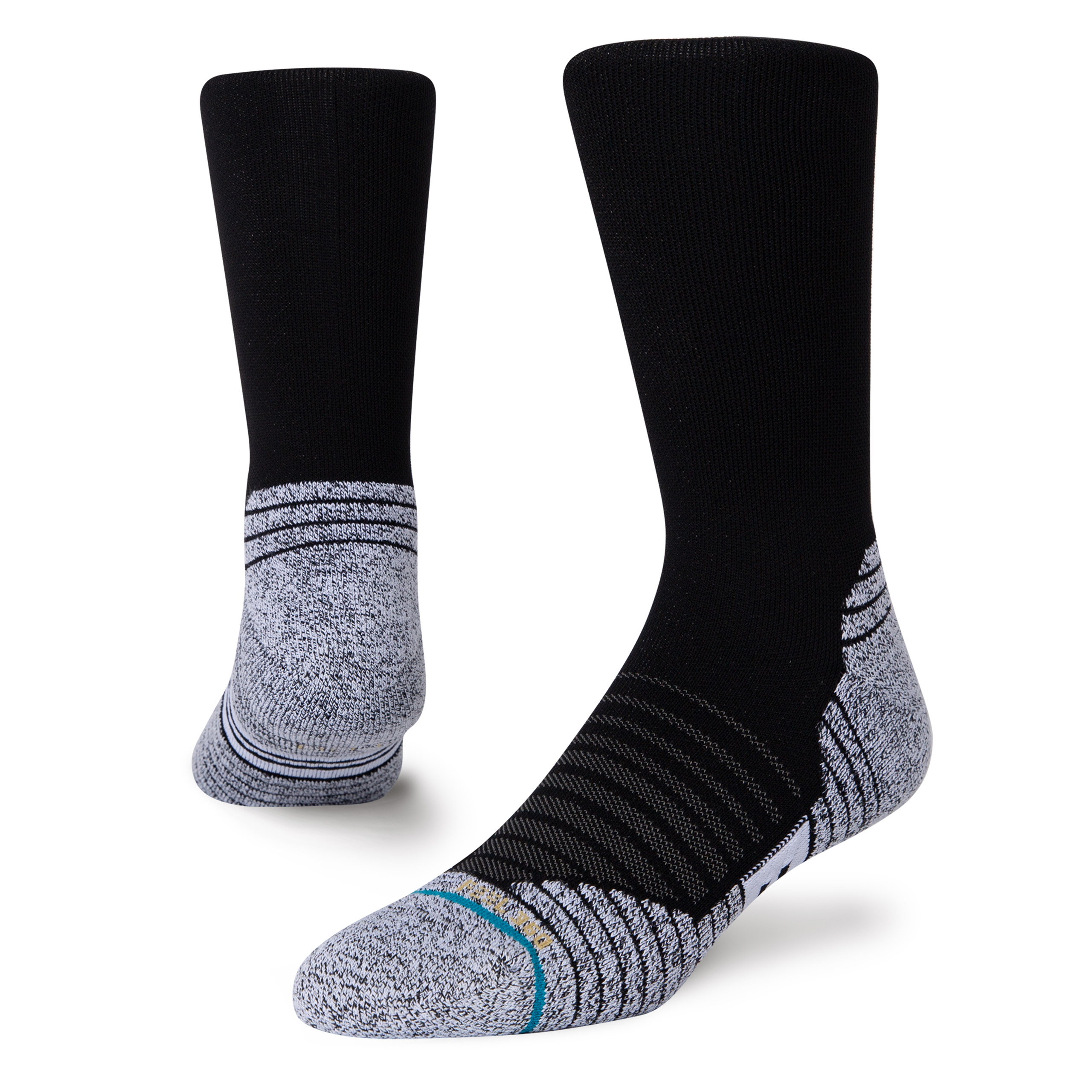 Stance Versa Crew Socks (Small, Black)