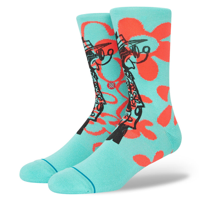 Stance Surfs Up Shaggy (Large,Blue)