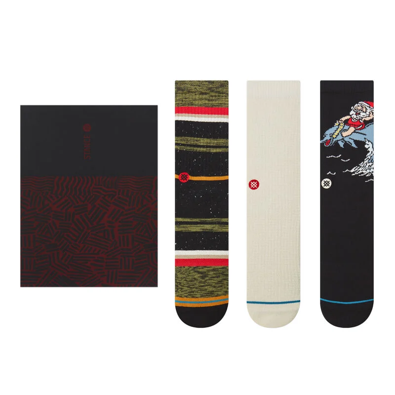 Stance Holidaze Box Set Crew Socks (Large, Multi)