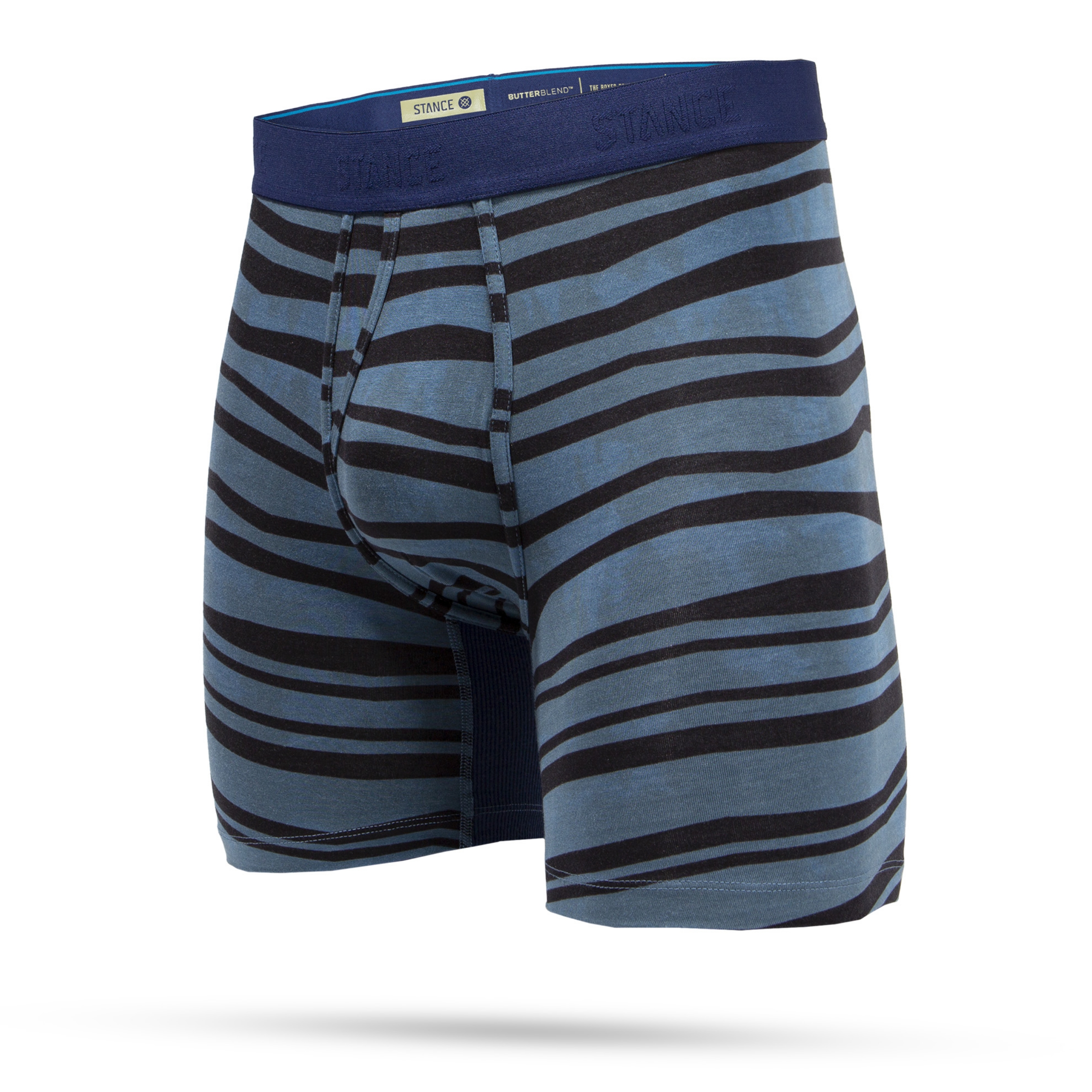 Stance Drake Boxer Brief (Small, Navy)