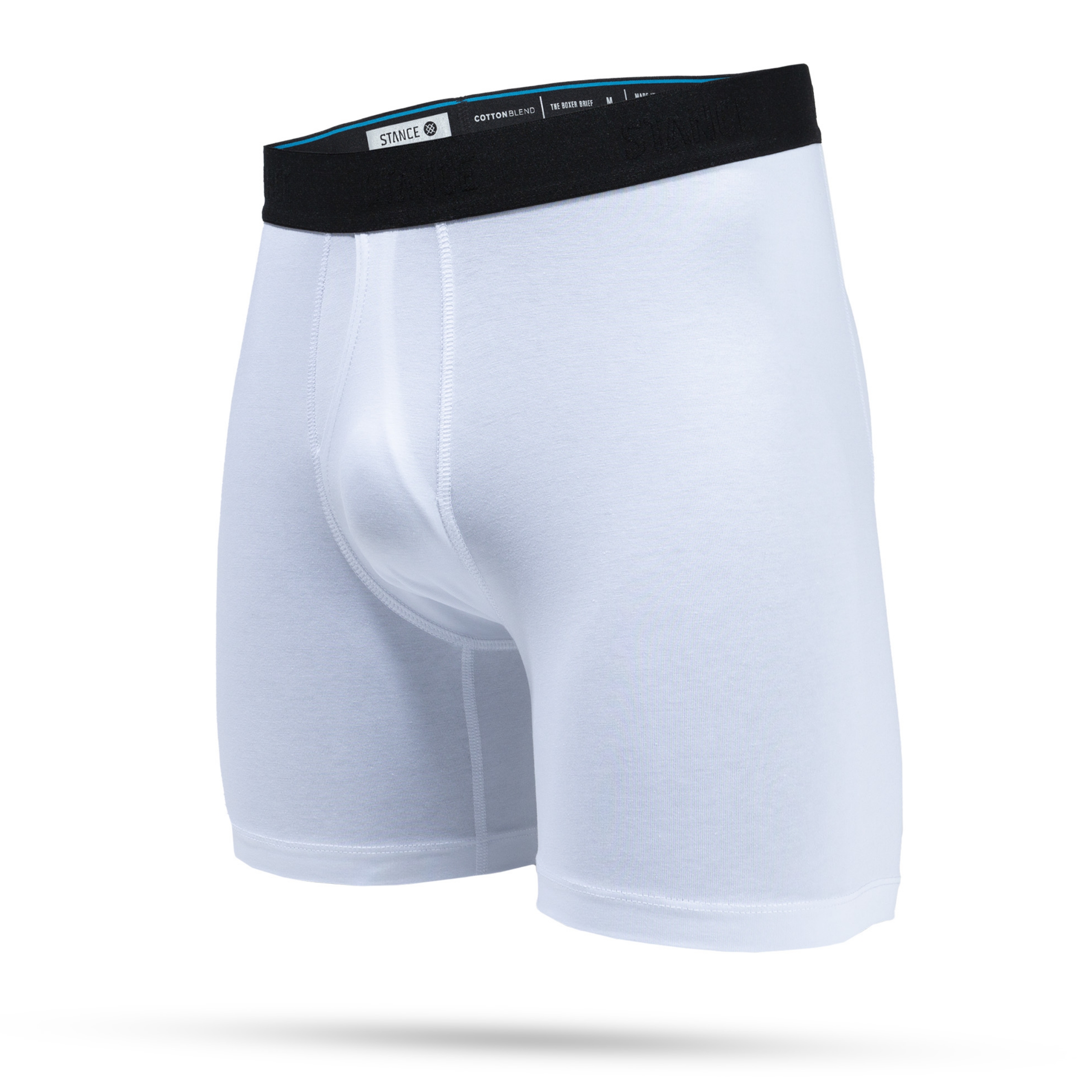 Stance Standard 6in Boxer Brief (Small, White)