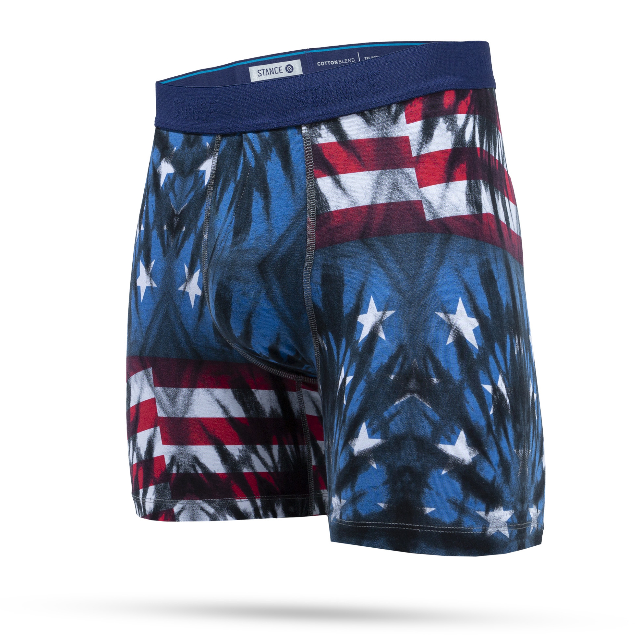 Stance Banner Boxer Brief (Small, Blue)