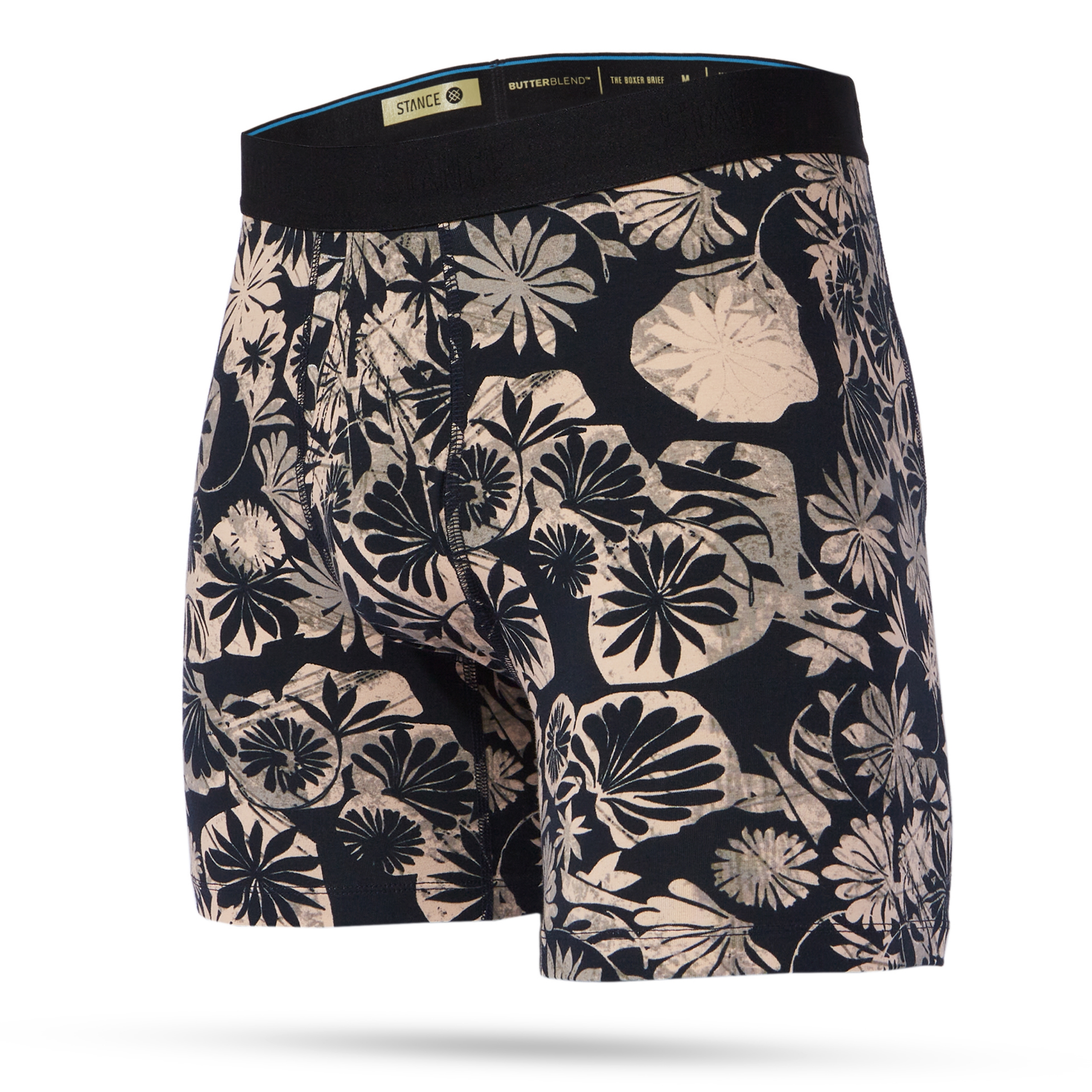 Stance Scratchboard Boxer Brief (Small, Black)