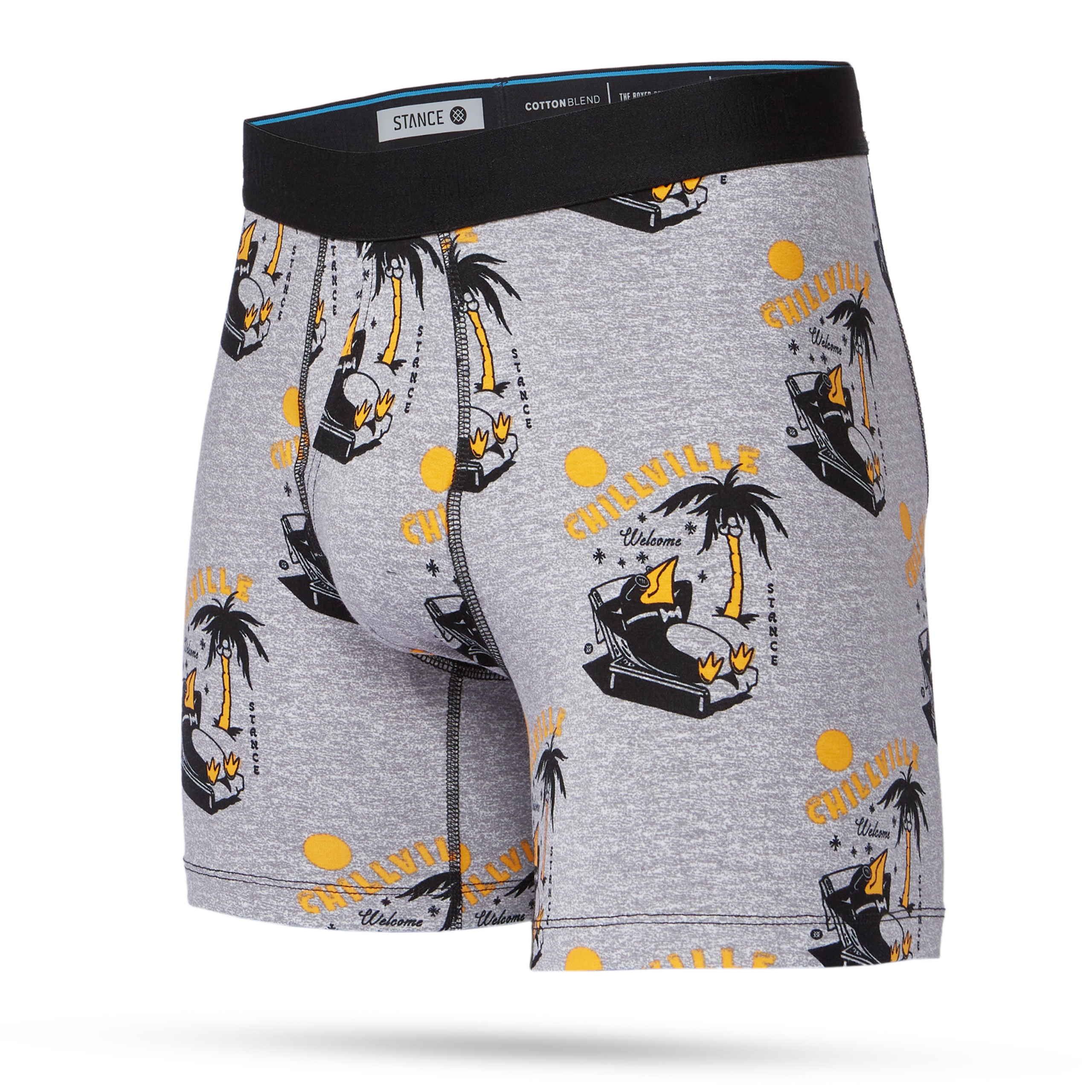 Stance Chillvile Boxer Brief (Small, Grey)