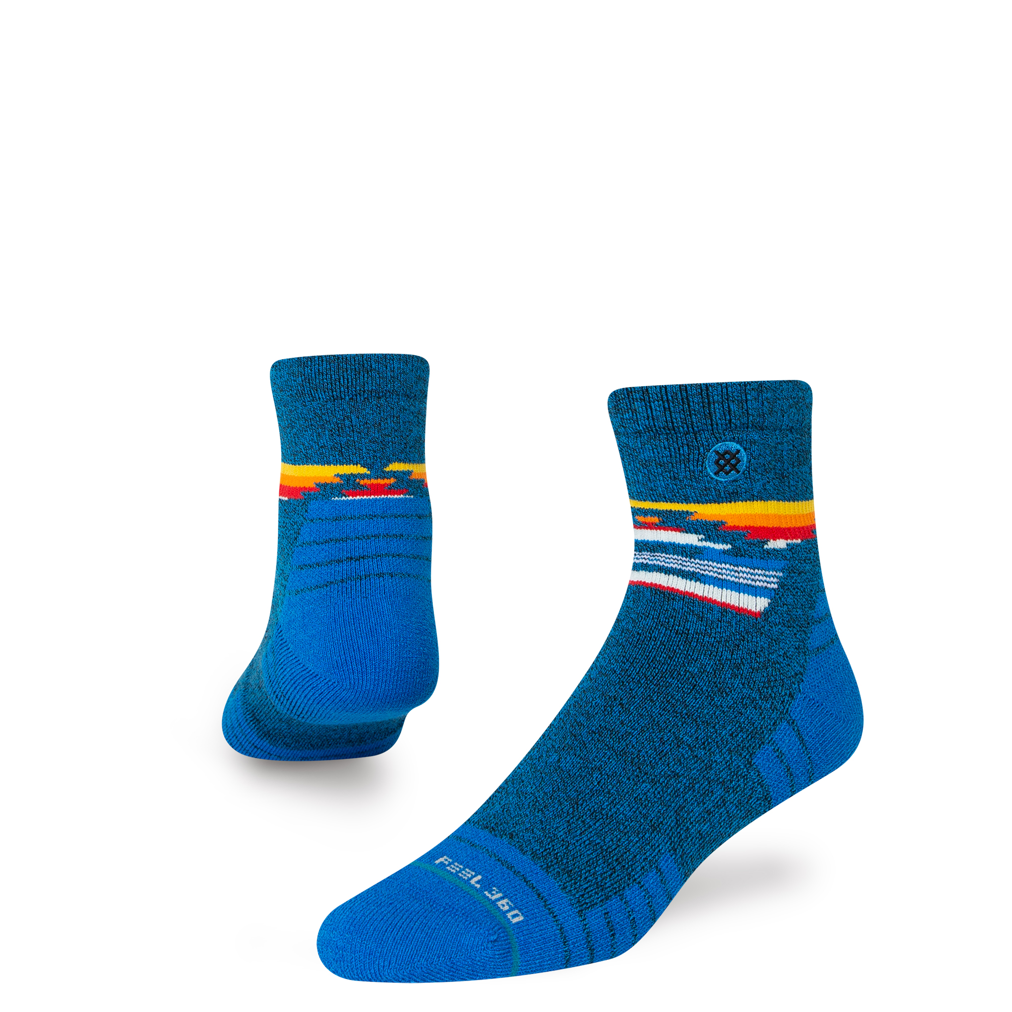 Stance Serape Dos Qtr Quarter Socks (Medium, Multi)