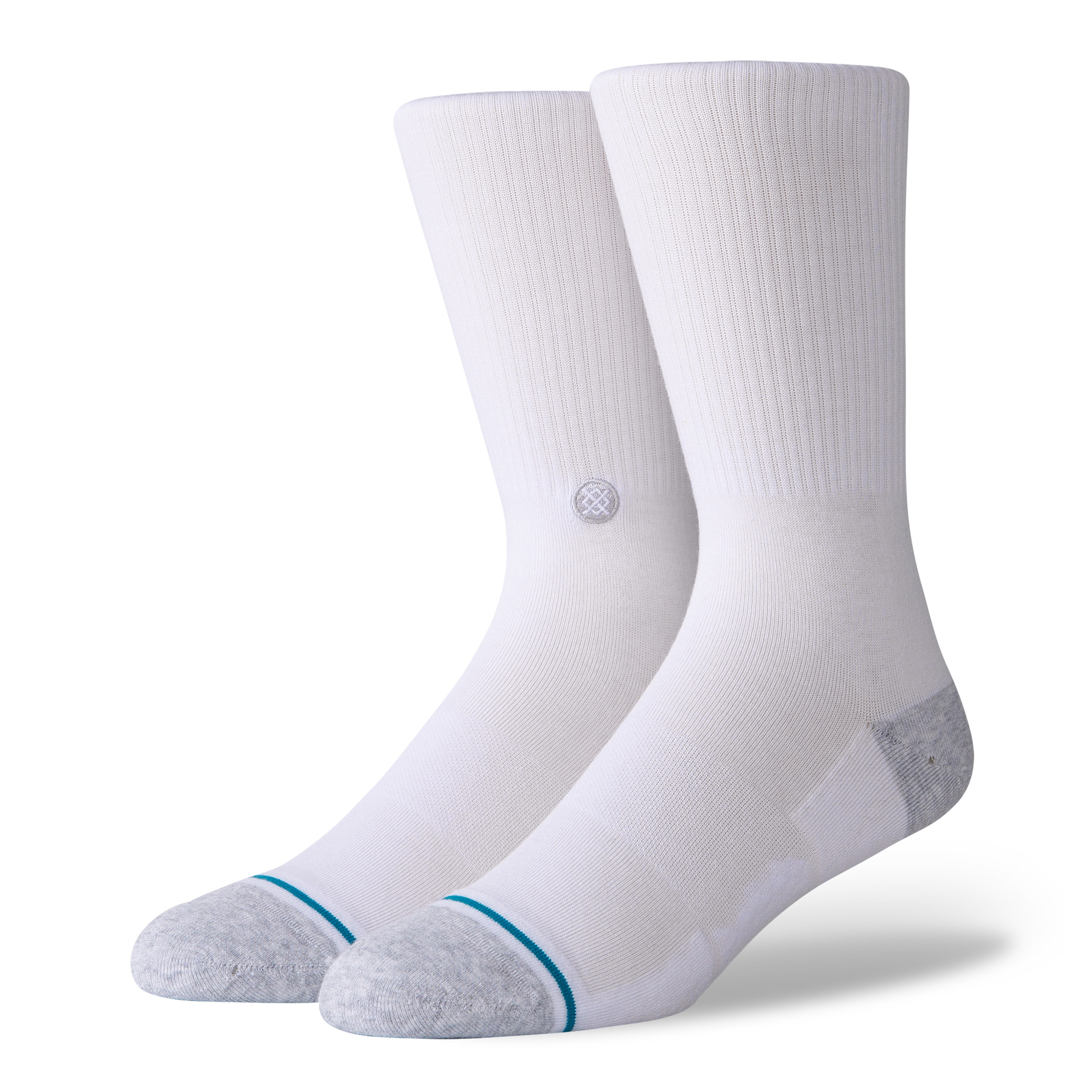Stance Crew Icon ST 200 Socks (Medium, White)