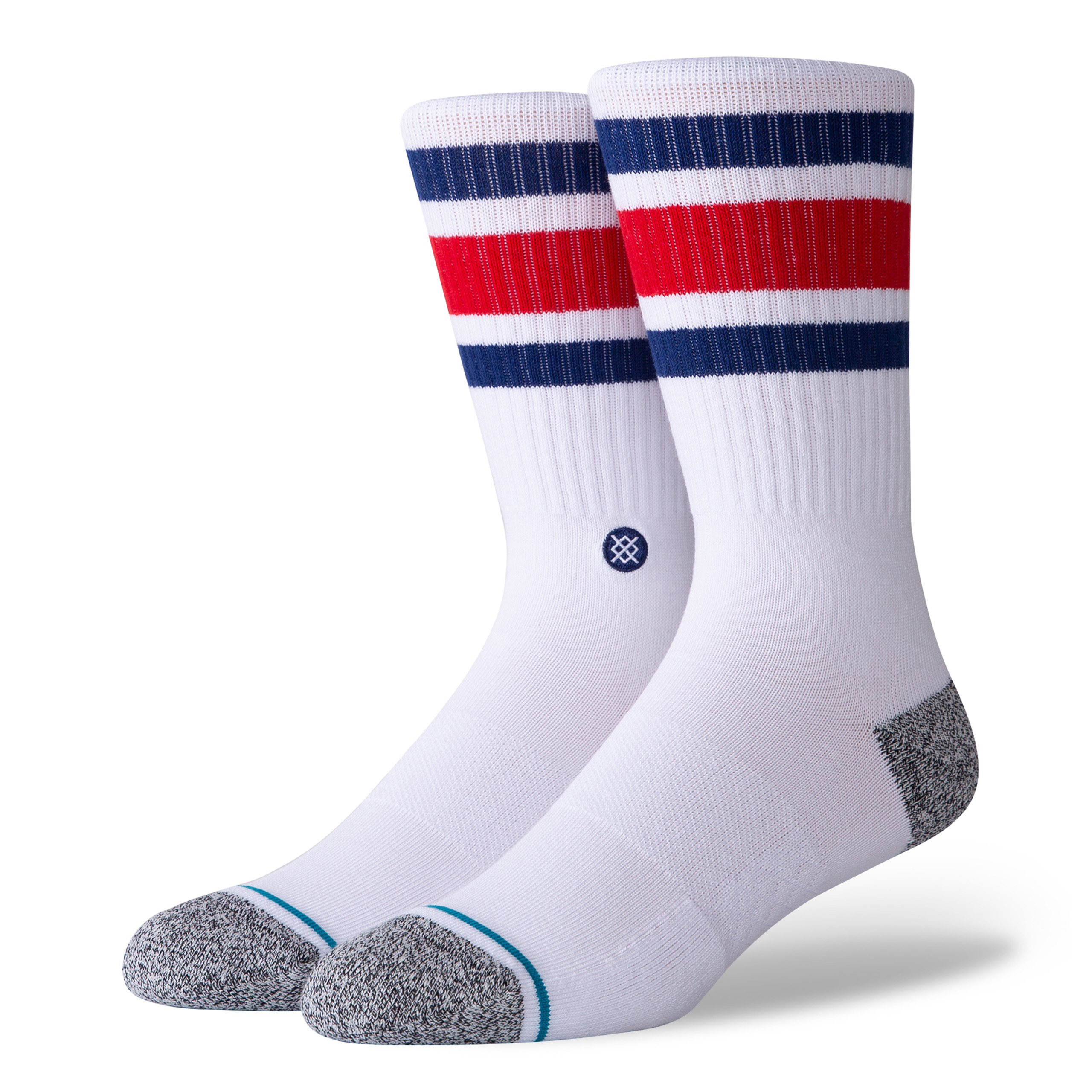 Stance Crew Boyd St Socks (Small, Blue)