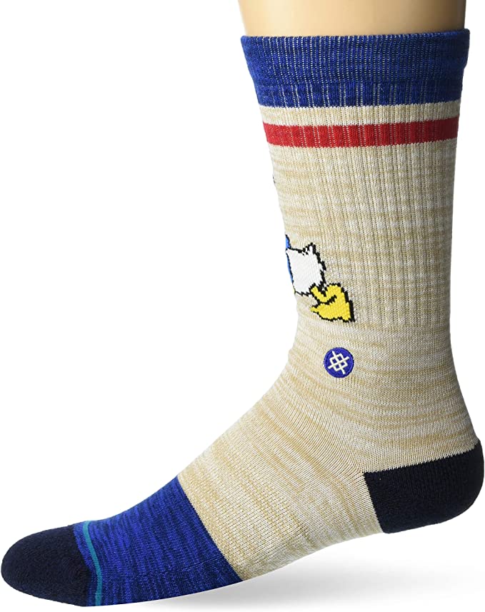 Stance Crew Vintage Disney 2020 Socks (Large, Natural)