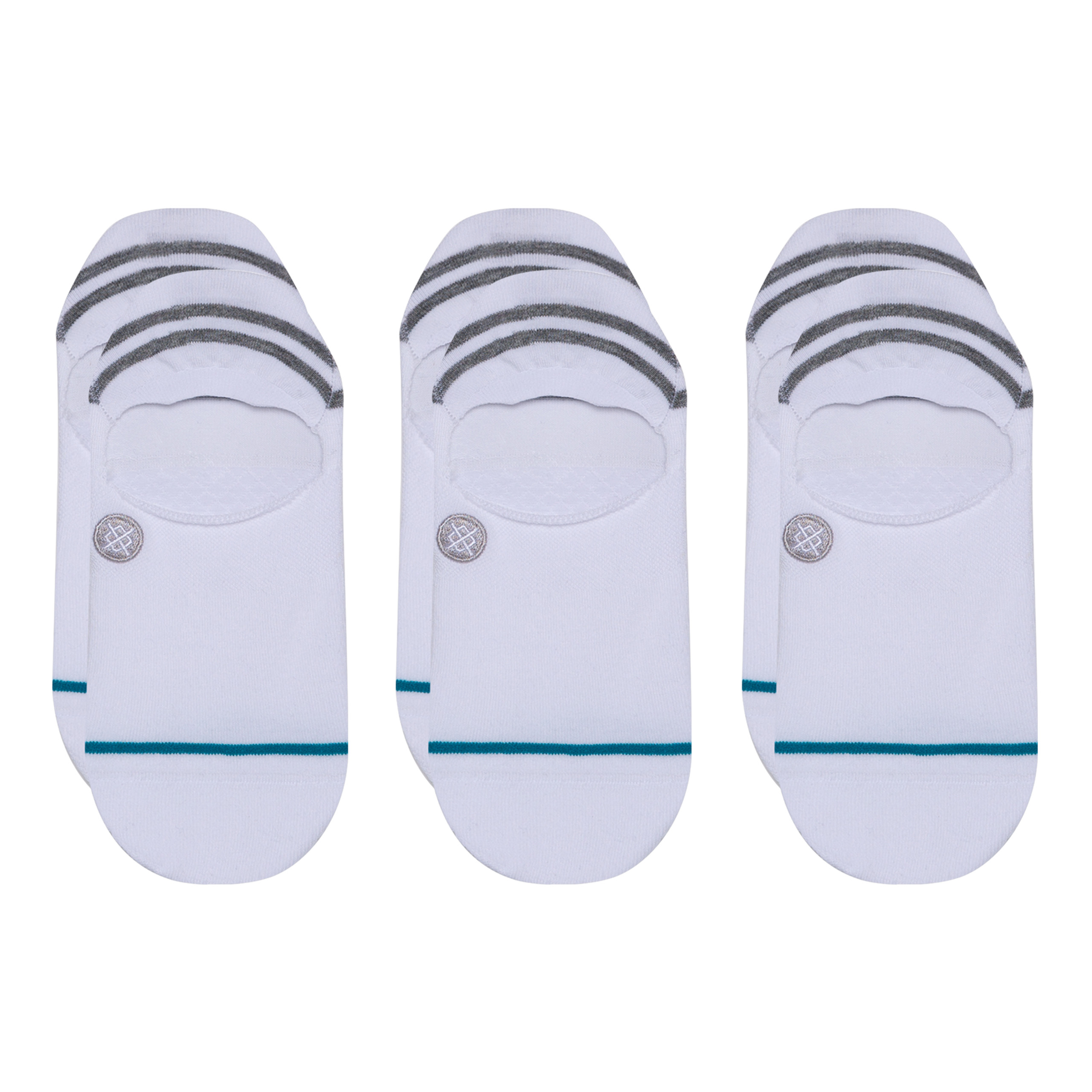 Stance No Show Gamut 2 Socks [3 Pack] (X-Large, White)