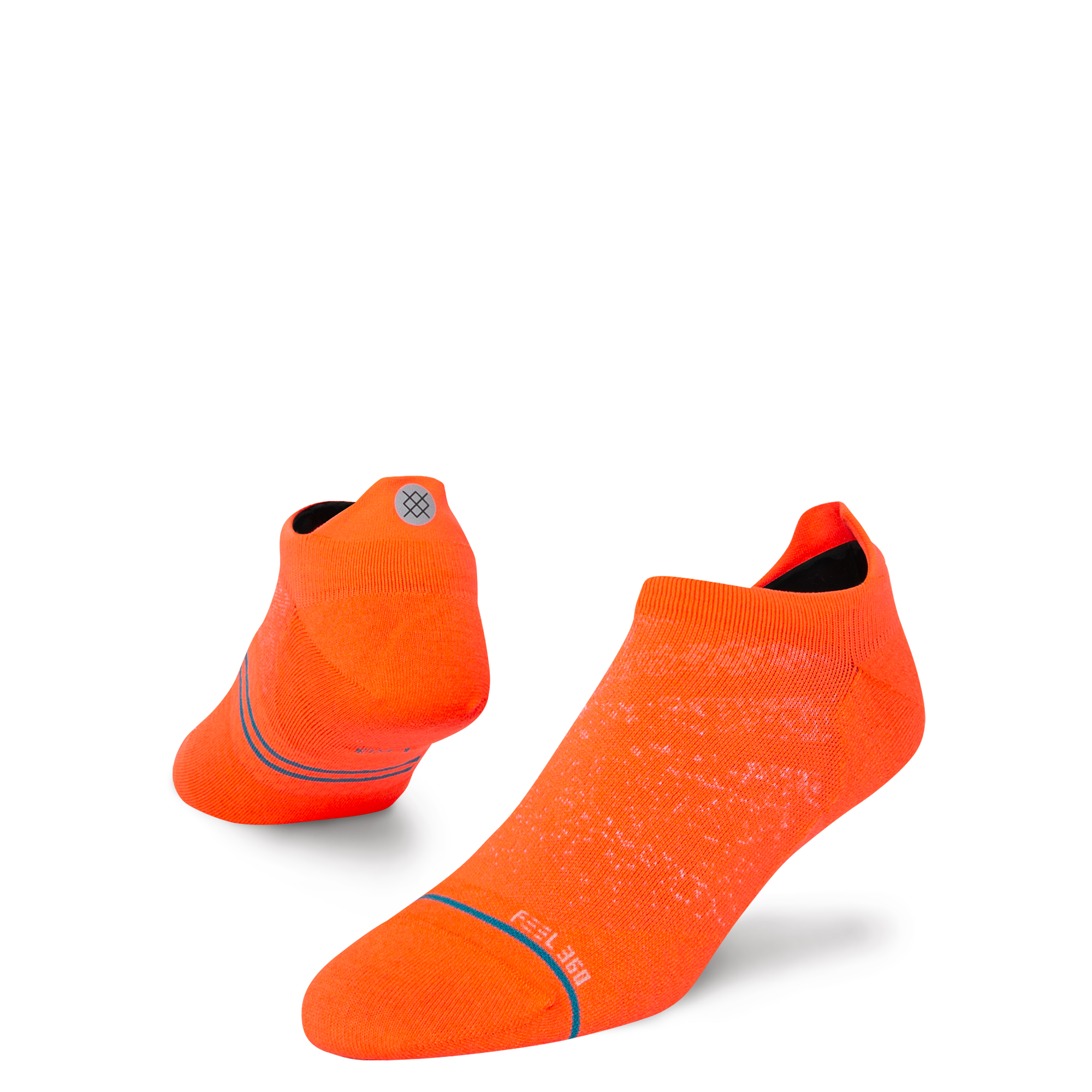 Stance Run Ul Tab Socks (Medium, Coral)