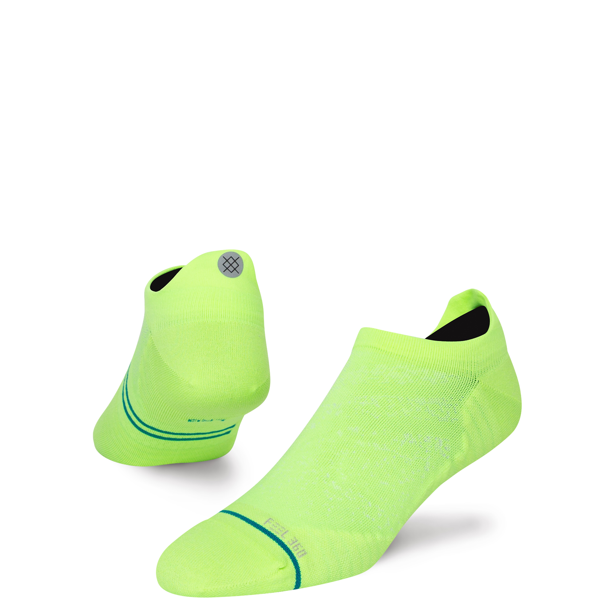 Stance Run Ul Tab Socks (Medium, Volt)