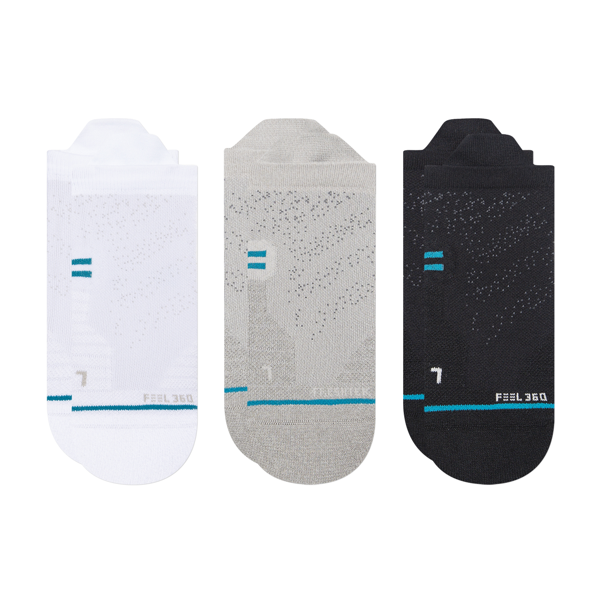 Stance Athletic Tab 3 Pack Socks (Large, Multi)