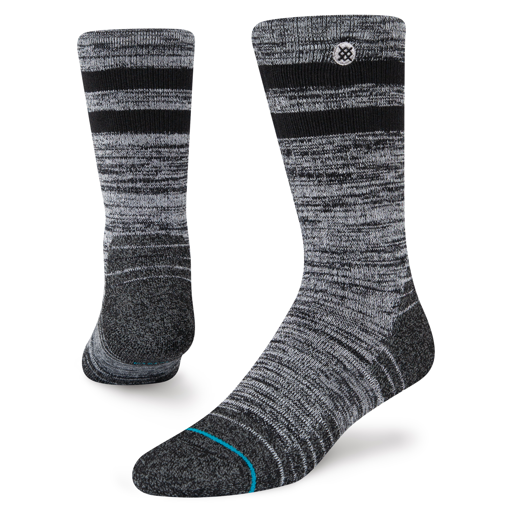 Stance Campers Crew Socks (Medium, Black)