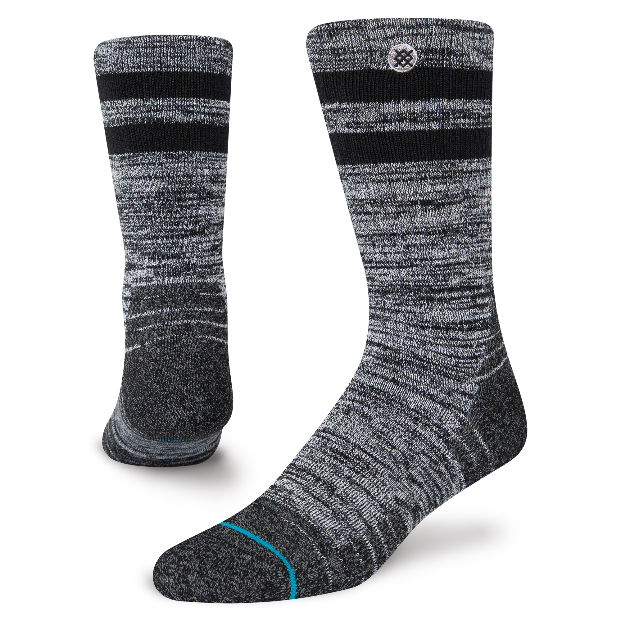 Stance Campers Crew Socks (Small, Navy)