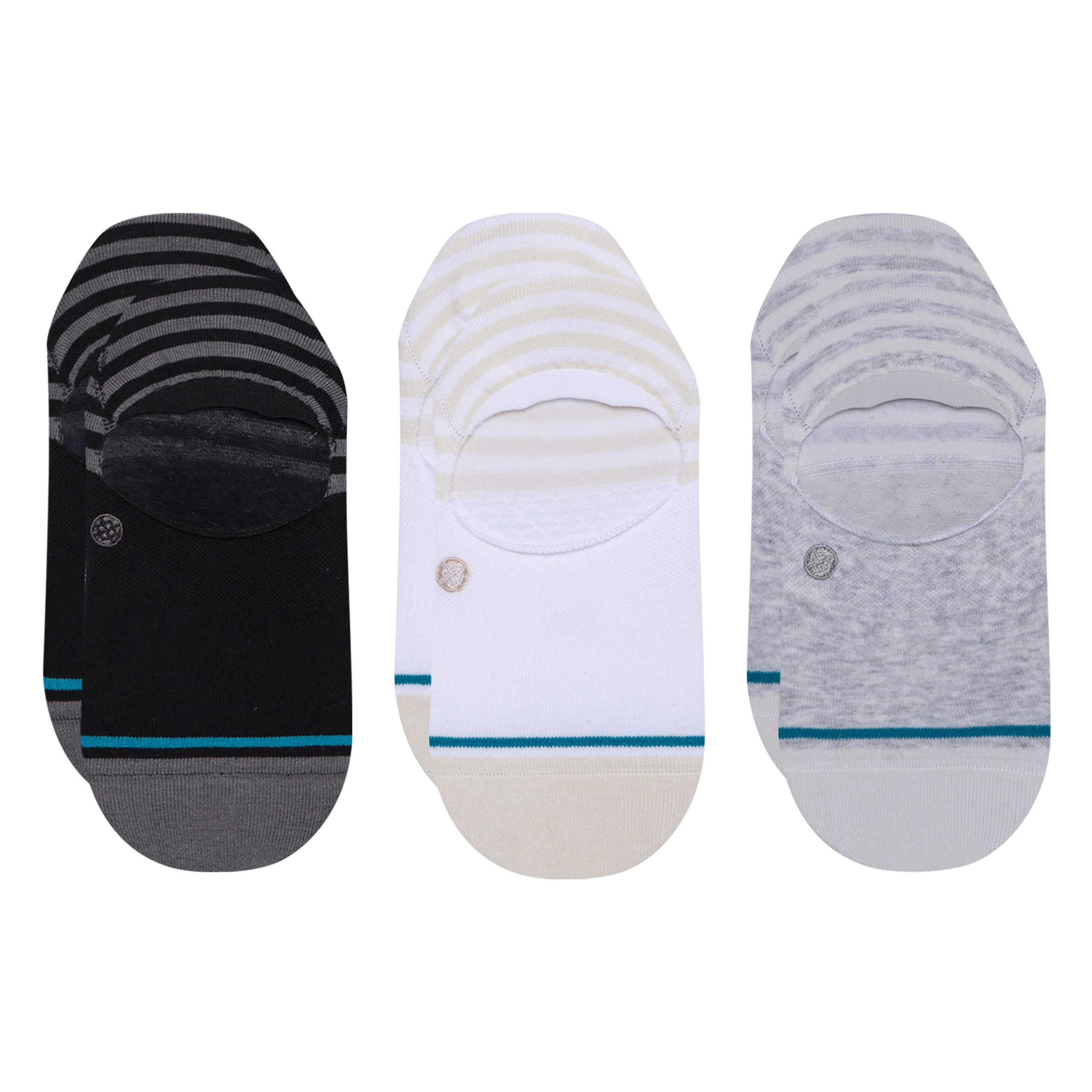 Stance No Show Sensible Two Socks [3 Pack] (Small)