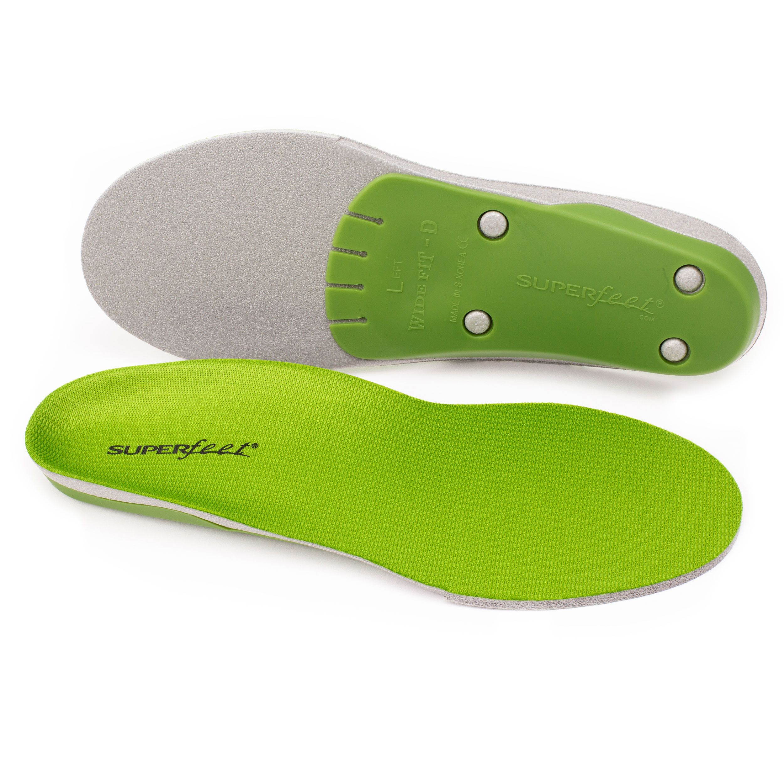 superfeet unisex adult Green Premium Insoles Shoe Care Kit, Green, E 10.5 - 12 US Womens 9.5 11 US Mens