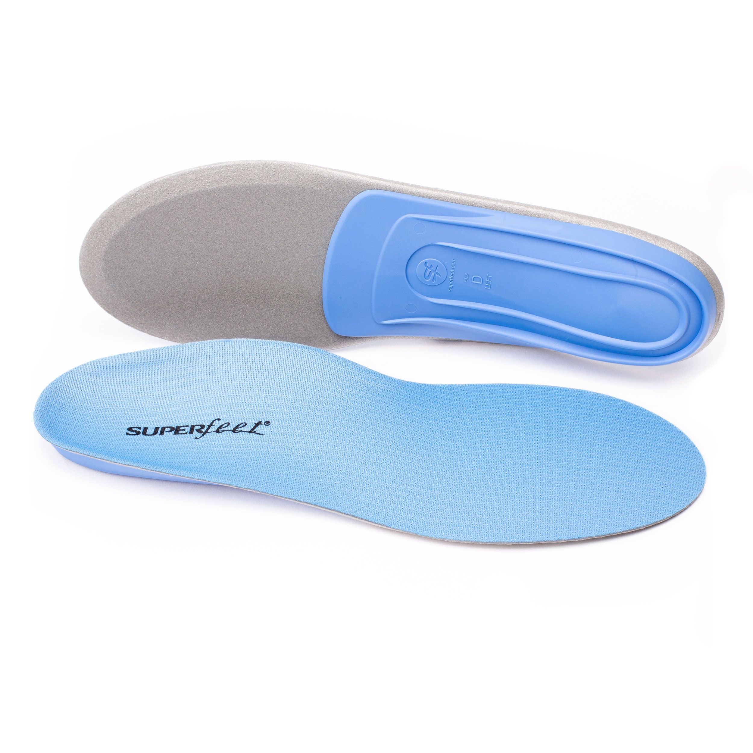 superfeet unisex adult Blue Full Length Shoe Care Kit, Blue, C 6.5 - 8 US Womens 5.5 7 US Mens