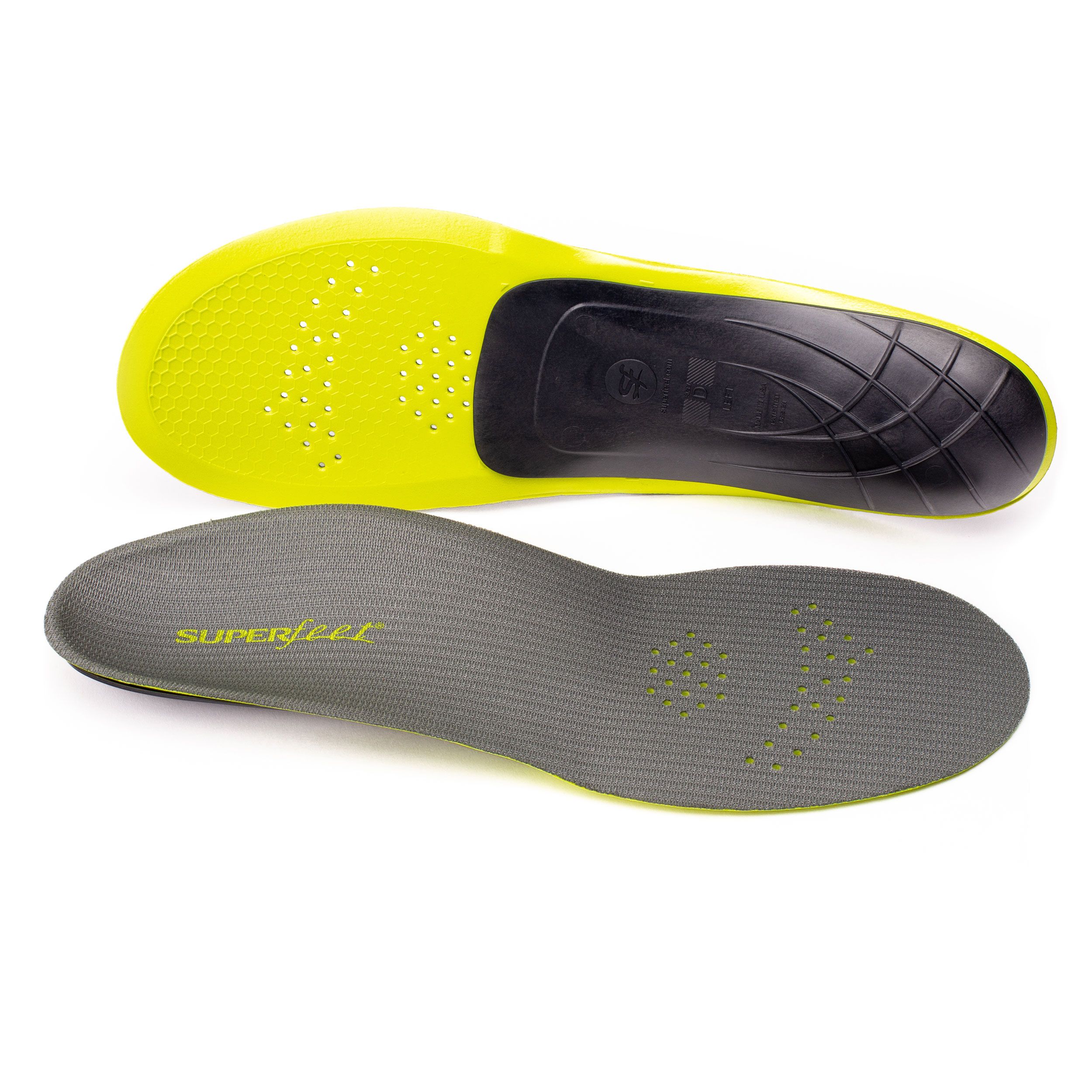 superfeet unisex adult Carbon Full Length Shoe Care Kit, Carbon, 8.5-10 M US Womens 7.5-9 M US Mens D