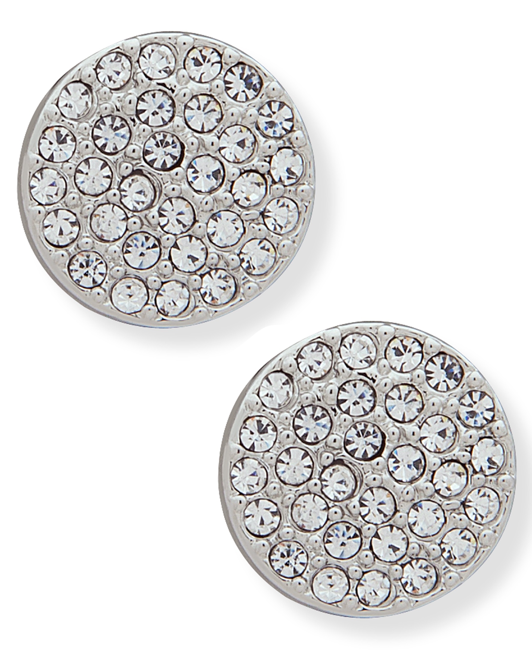 PE PAVE STUD-SLV/CRY