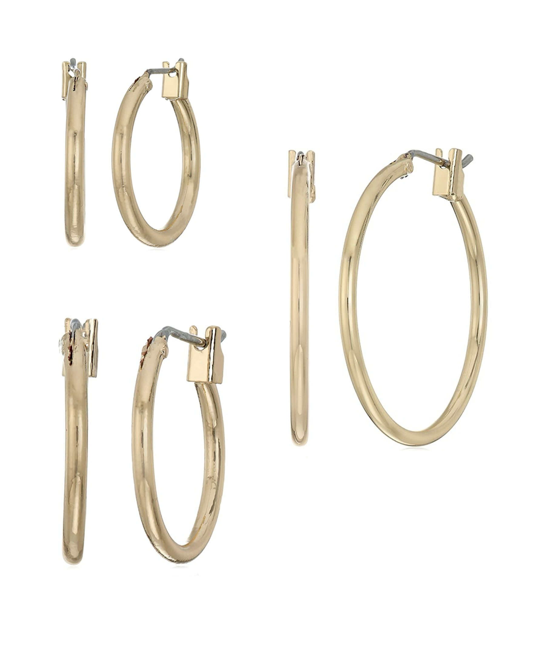 PE TRIO HOOPS - GLD
