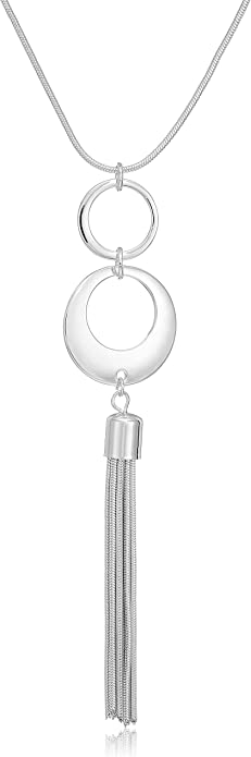 NINE WEST Women's Classics Tri Tone 5 Row Stretch Bracelet
