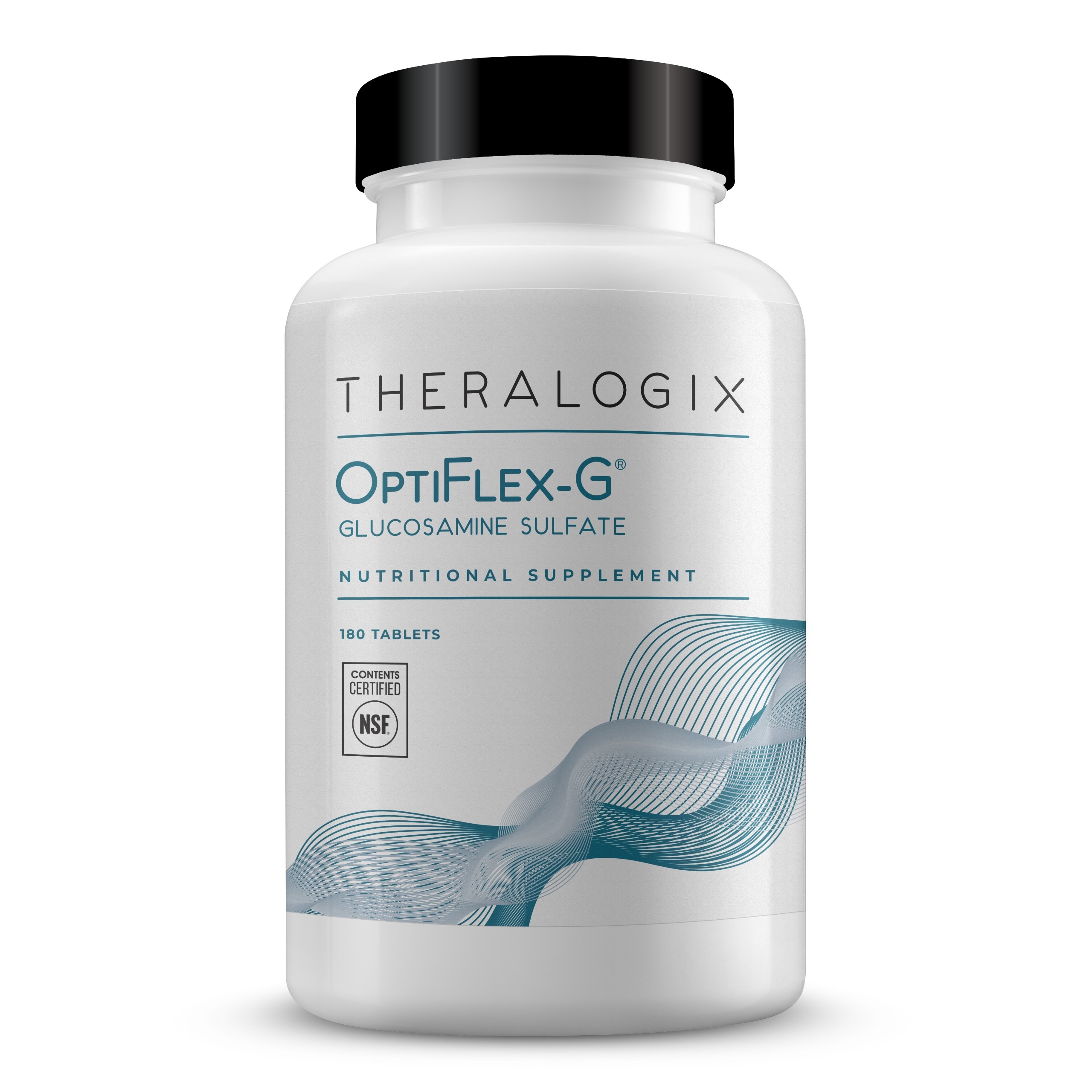 Theralogix OptiFlex-G Glucosamine Sulfate - 90-Day Supply - Joint Support Supplement - Supports Joint Health for Men & Women - High-Quality Glucosamine Joint Supplement - NSF Certified - 180 Tablets