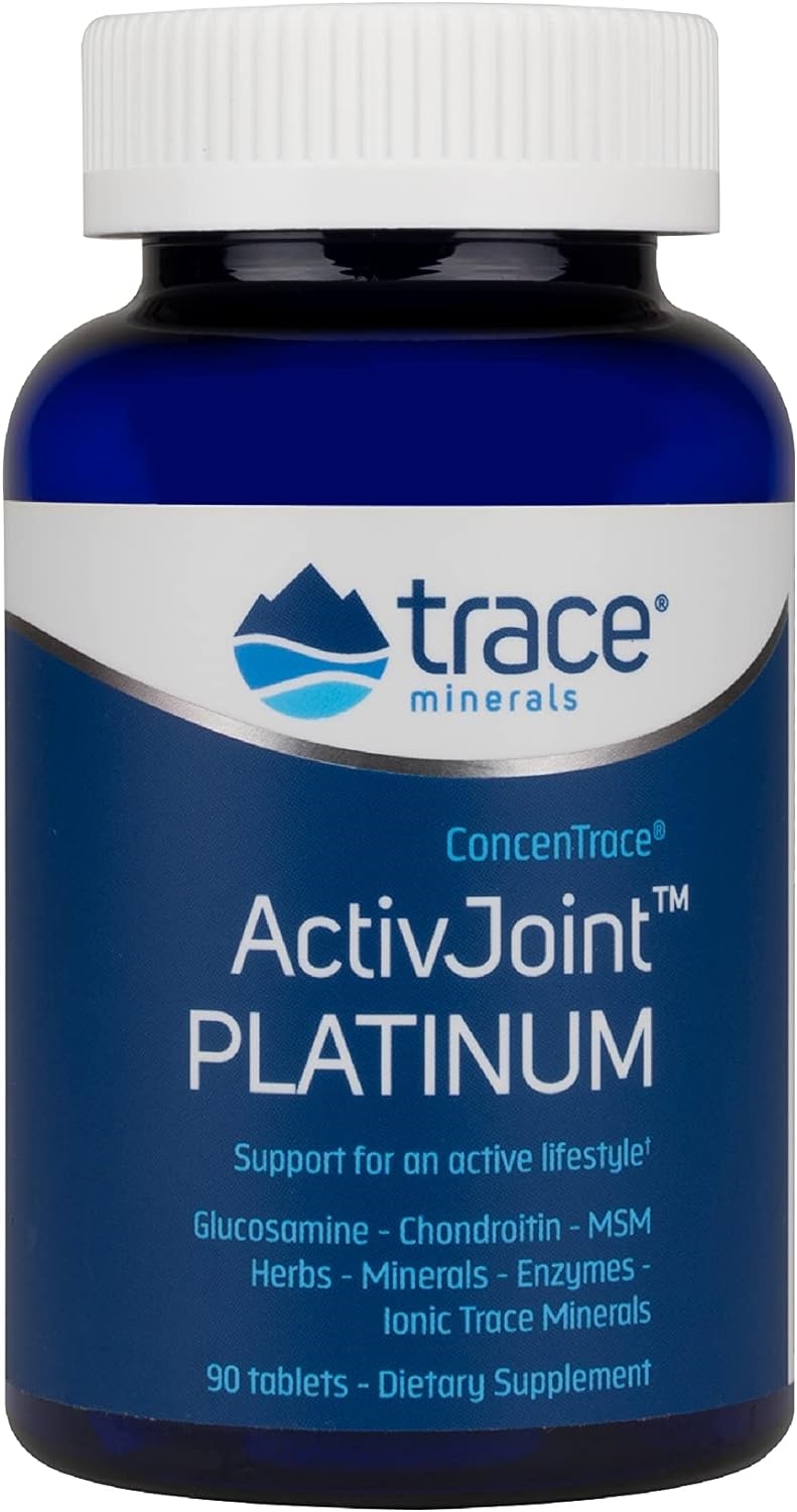 Trace Minerals | Activ Joint Platinum | Glucosamine, Chondroitin, MSM, Herbs,...