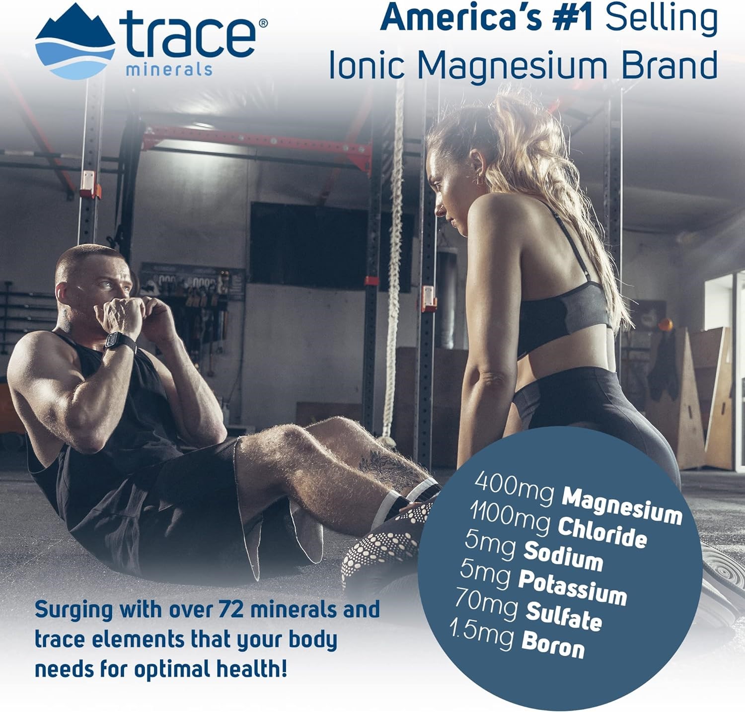 Trace Minerals | Mega-Mag 400 mg Liquid Magnesium Chloride | Supports Normal ... - Picture 5 of 5