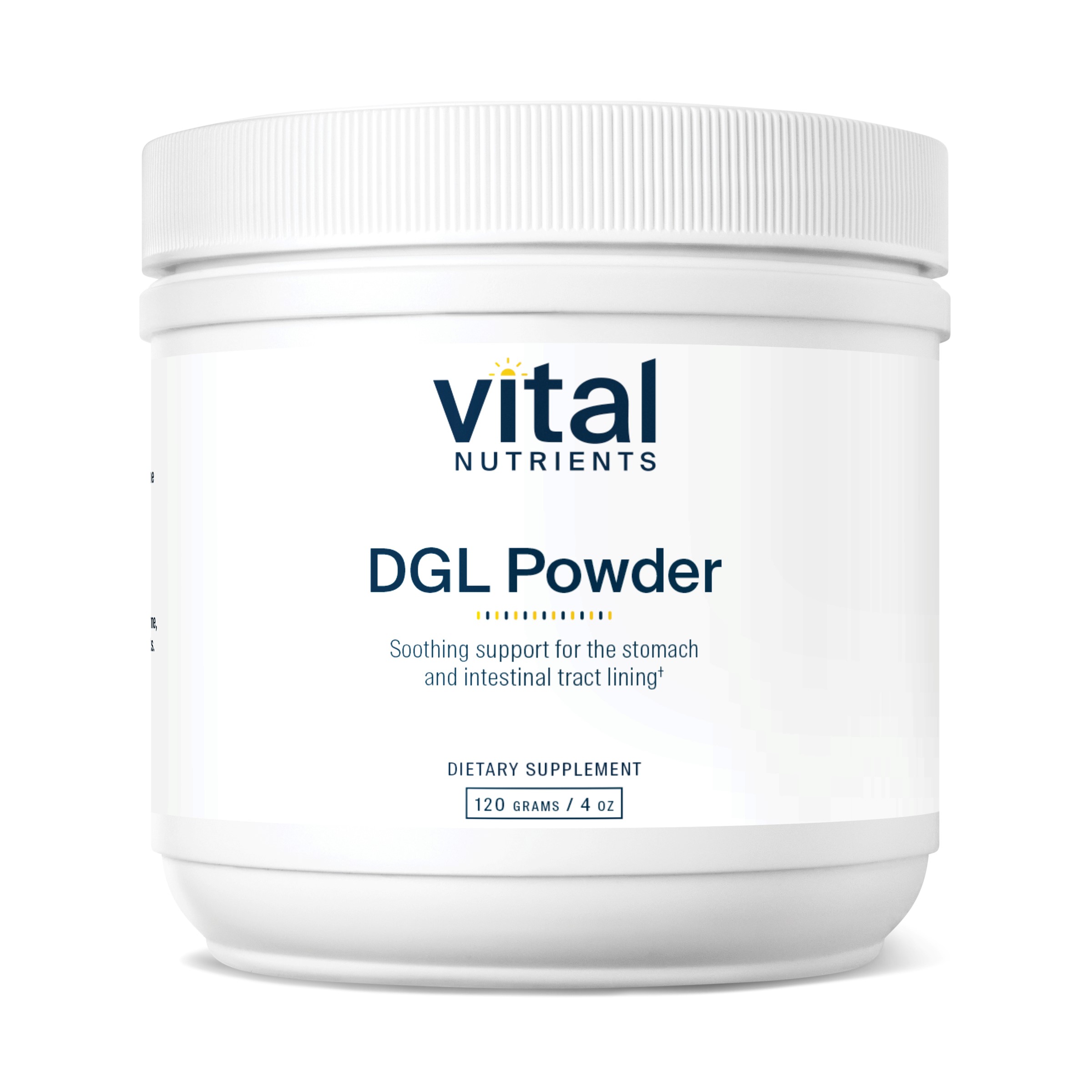 Vital Nutrients - DGL Powder - DGL Licorice Root Supplement - Licorice Extract to Support Healthy Stomach Lining and Digestive Tract - Gluten Free - Vegetarian - 120 Grams per Bottle