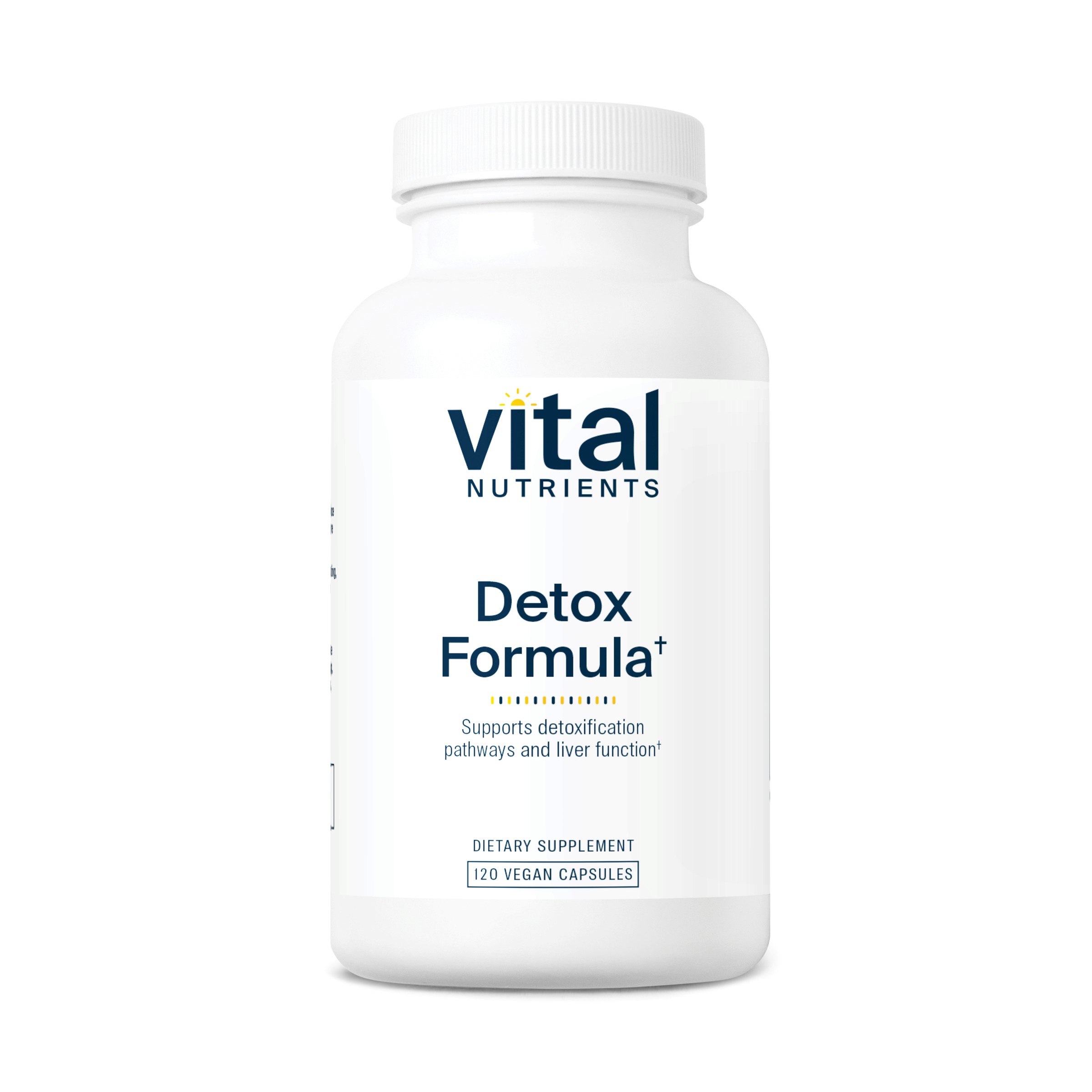 Vital Nutrients - Detox Formula - Specially Designed Formula for Liver and Detoxification Support - 120 Capsules per Bottle
