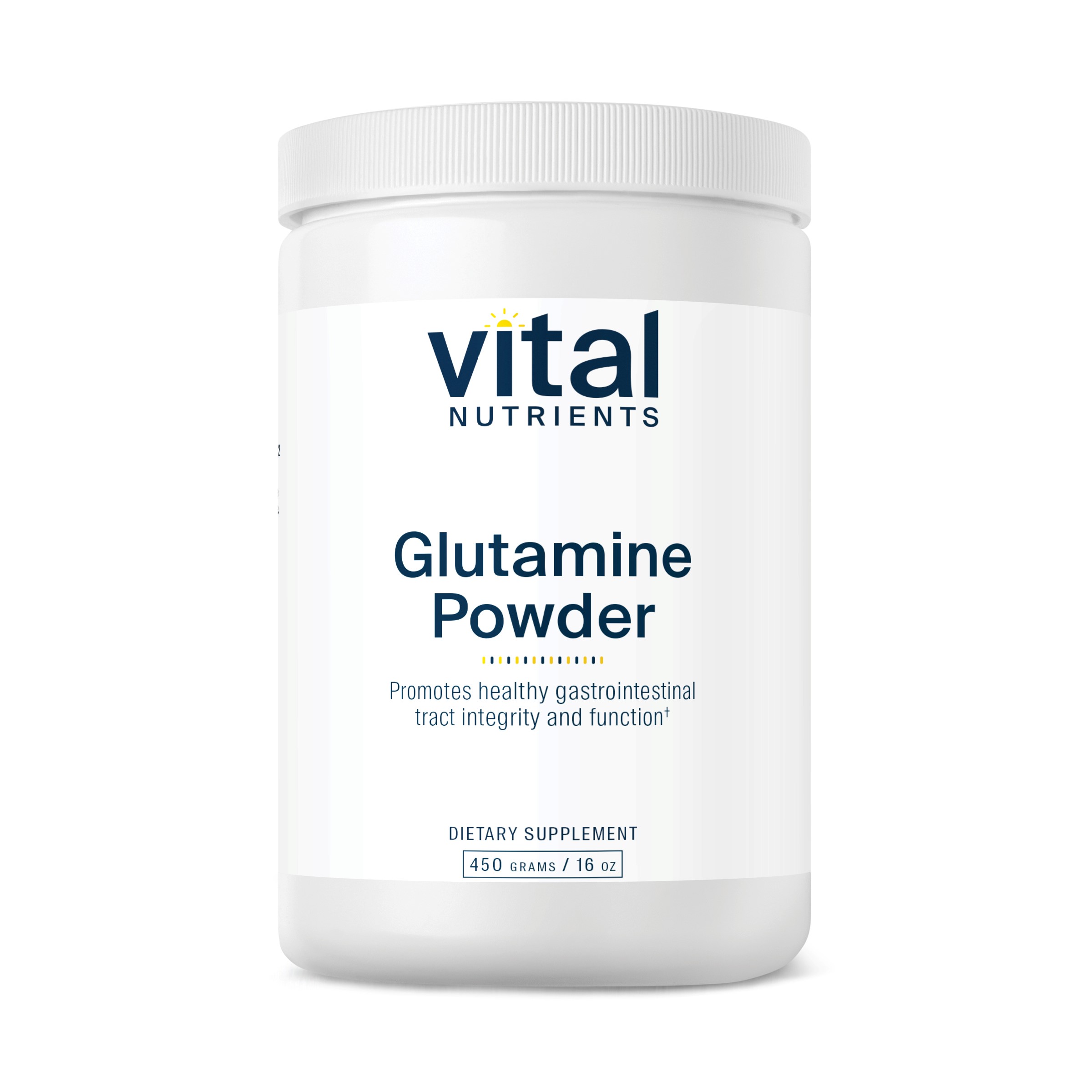 Vital Nutrients - Glutamine Powder - Gastrointestinal and Immune Support - Vegetarian L-Glutamine - 450 Grams