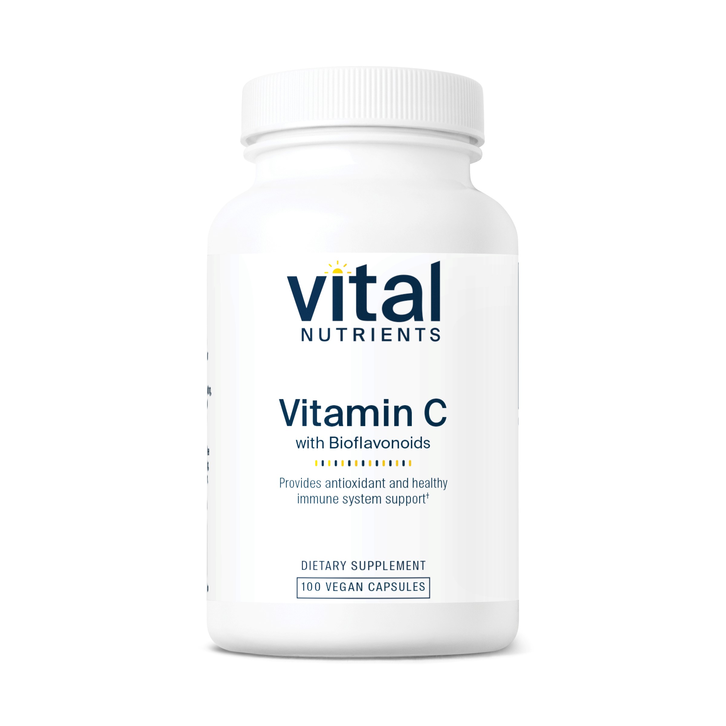 Vital Nutrients - Vitamin C with Bioflavonoids - Vitamin C and Bioflavonoid Formula - 100 Vegetarian Capsules