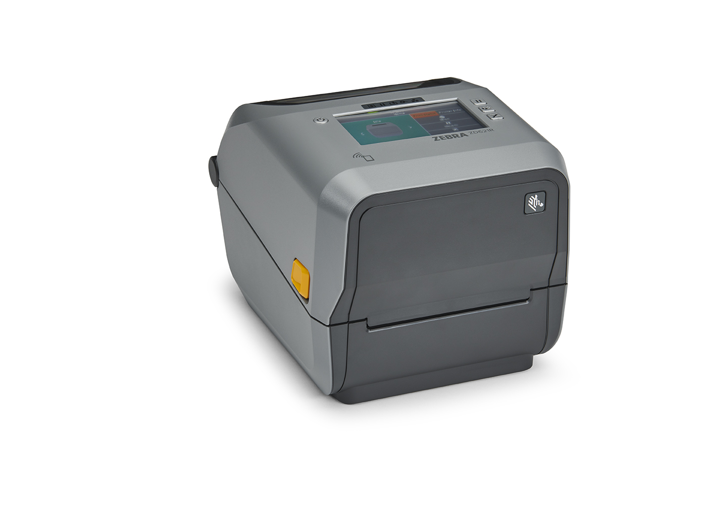 Zebra ZD621 Direct Thermal Desktop Printer Color Touch LCD 300 dpi Print Width 4-inch USB Serial Ethernet 802.11ac ZD6A143-D01L01EZ