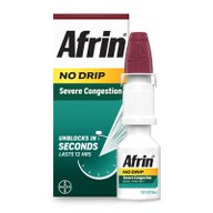 Afrin No Drip Severe Congestion Pump Mist 15 mL (Pack of 6)