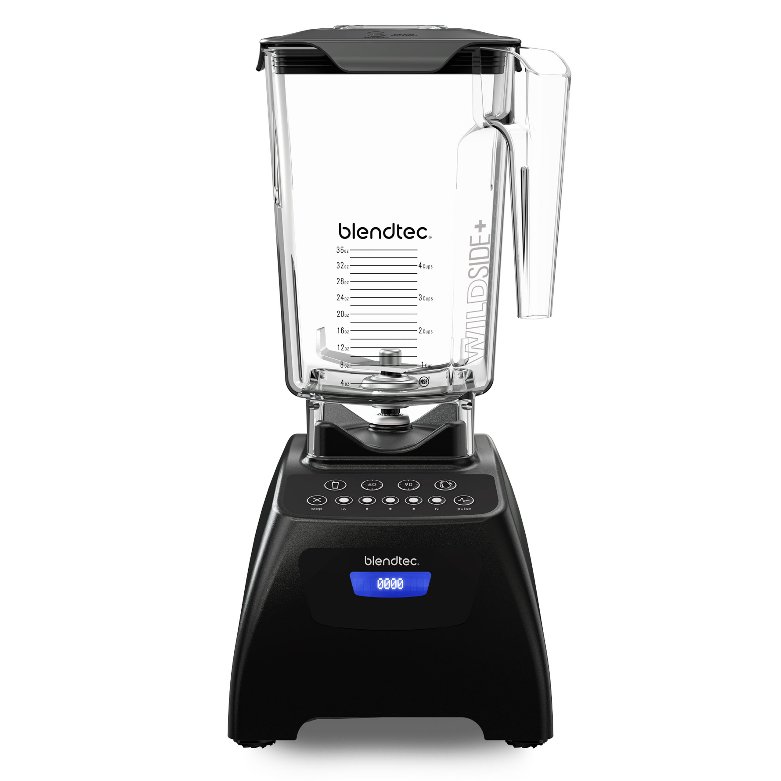Blendtec Classic 575 Blender - WildSide+ Jar - Professional-Grade Power - Self-Cleaning - 4 Pre-programmed Cycles - 5-Speeds - Black, 90 oz