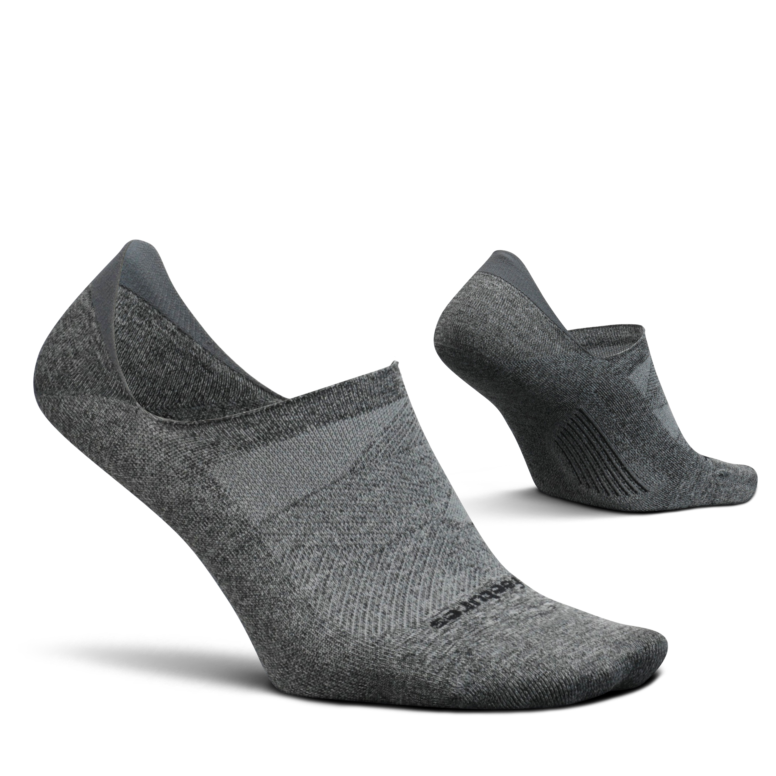 Feetures Elite Ultralight Invisible Socks - Anti-Slip Sport Sock, Black, L - Picture 13 of 36