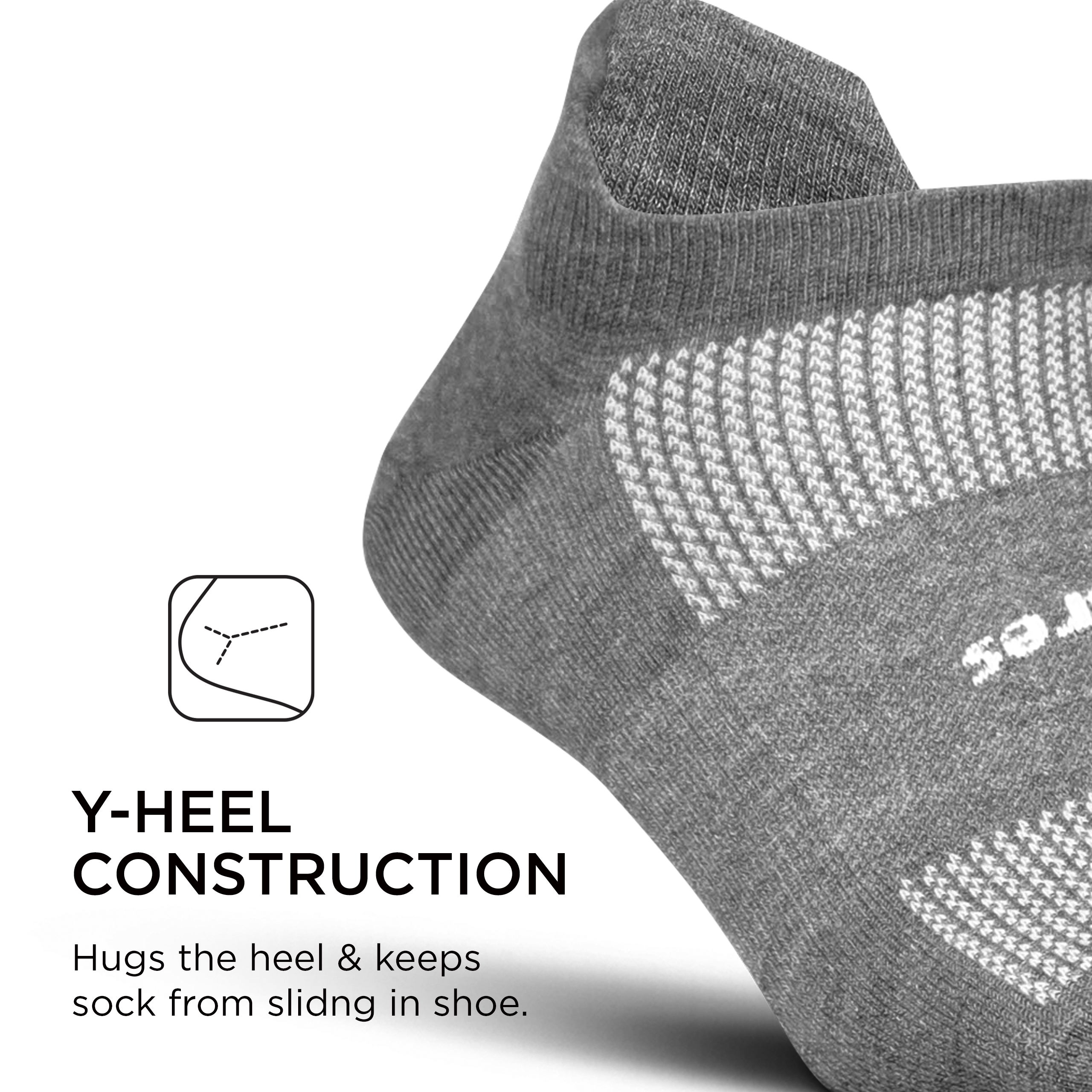Feetures High Performance Ultra Light No Show Laufsocken Medium schwarz - 3er Pack - Bild 10 von 12