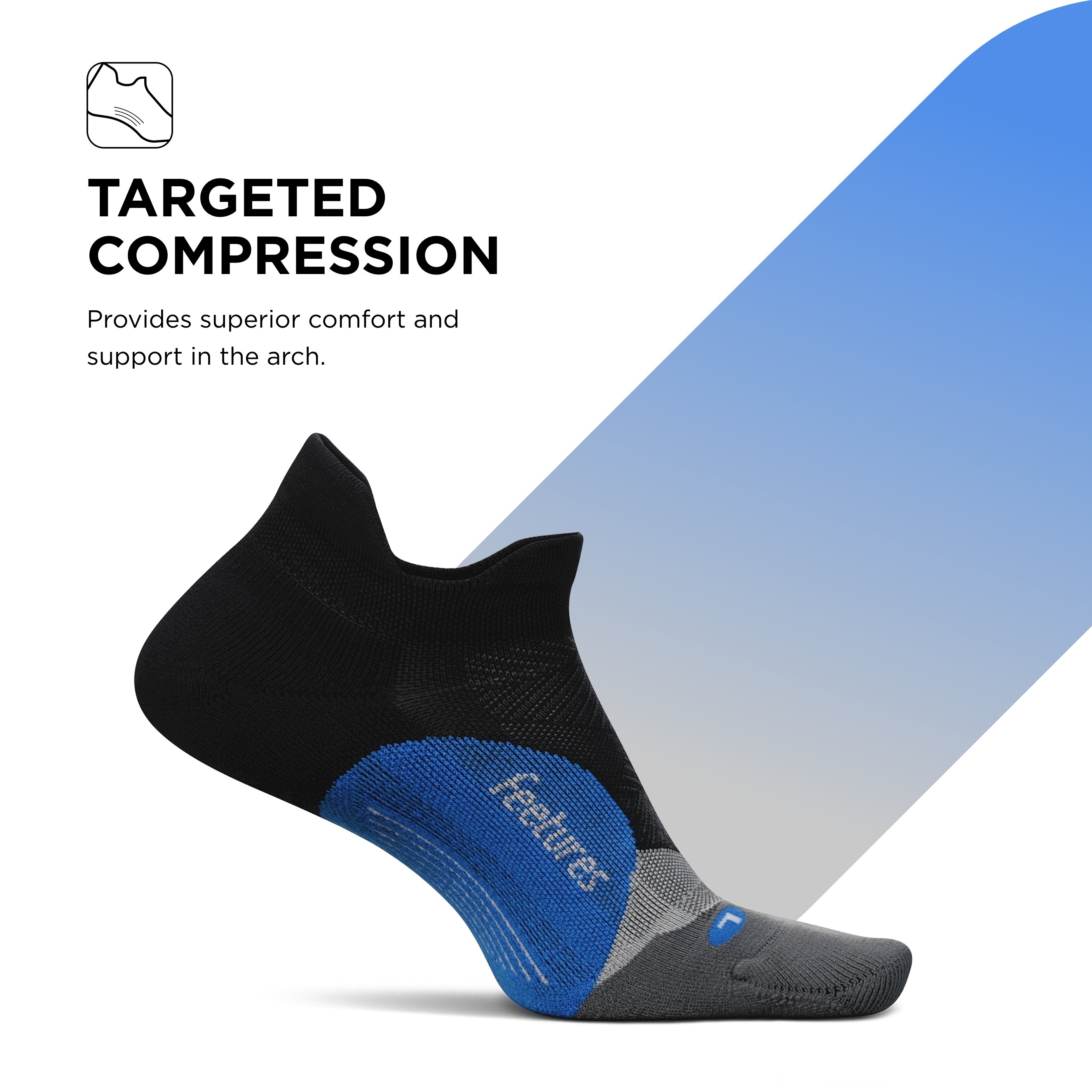 Feetures Elite Light Cushion No Show Tab Running Socks Compression Small, Pink - Picture 33 of 60
