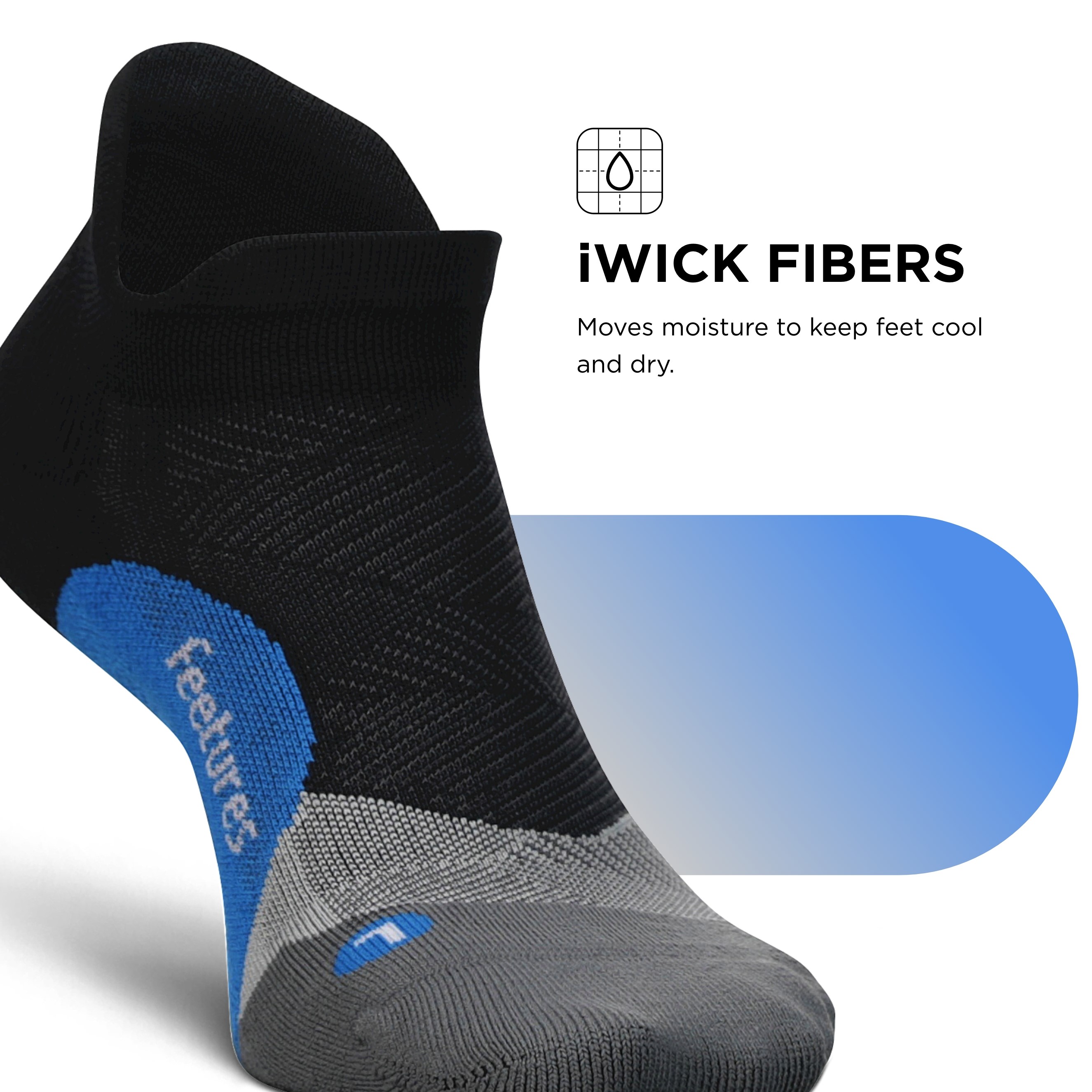 Feetures Elite Light Cushion No Show Tab Running Socks Compression Small, Pink - Picture 35 of 60