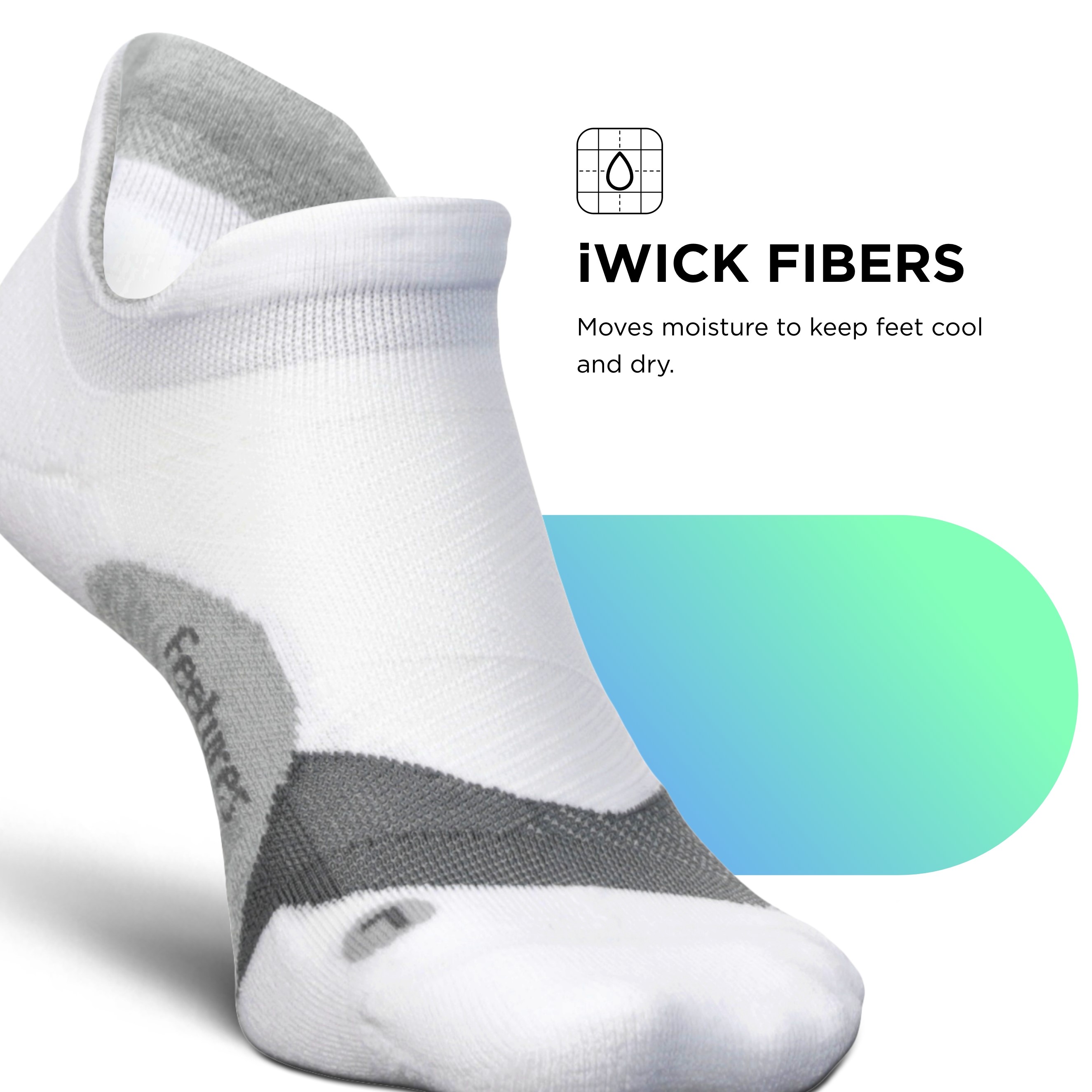 Feetures Elite Light Cushion No Show Tab Running Socks Compression Small, Pink - Picture 41 of 60