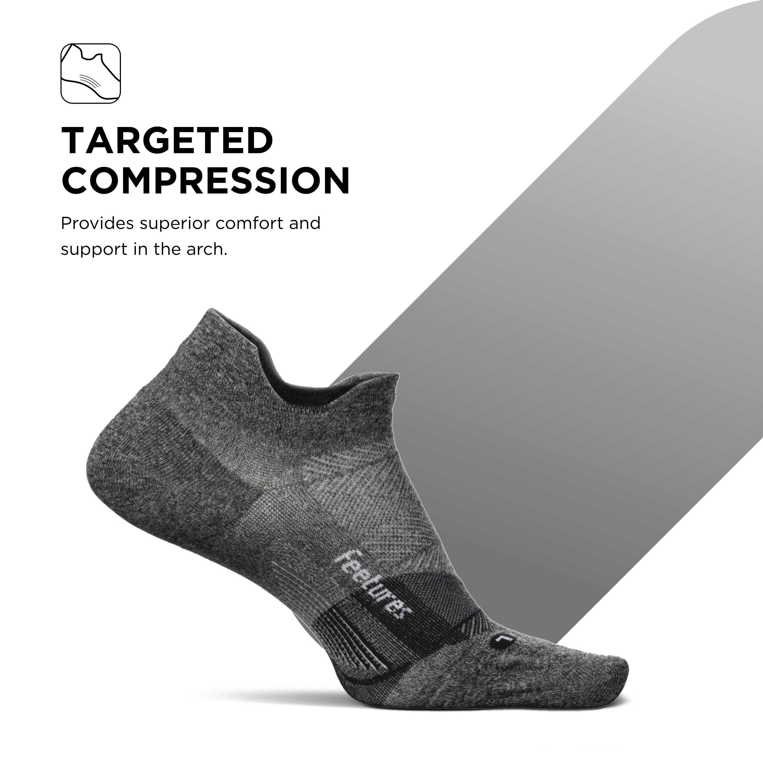 Feetures High Performance Cushion Quarter Sock feuchtigkeitsableitend schwarz, M - Bild 33 von 78
