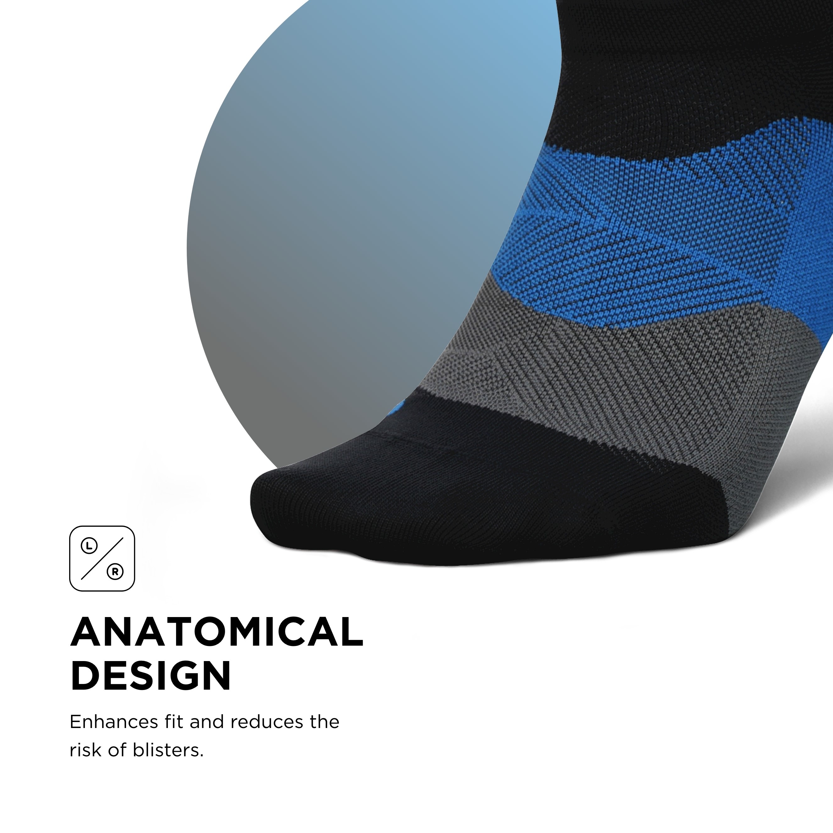 Feetures High Performance Cushion Quarter Sock feuchtigkeitsableitend schwarz, M - Bild 16 von 78