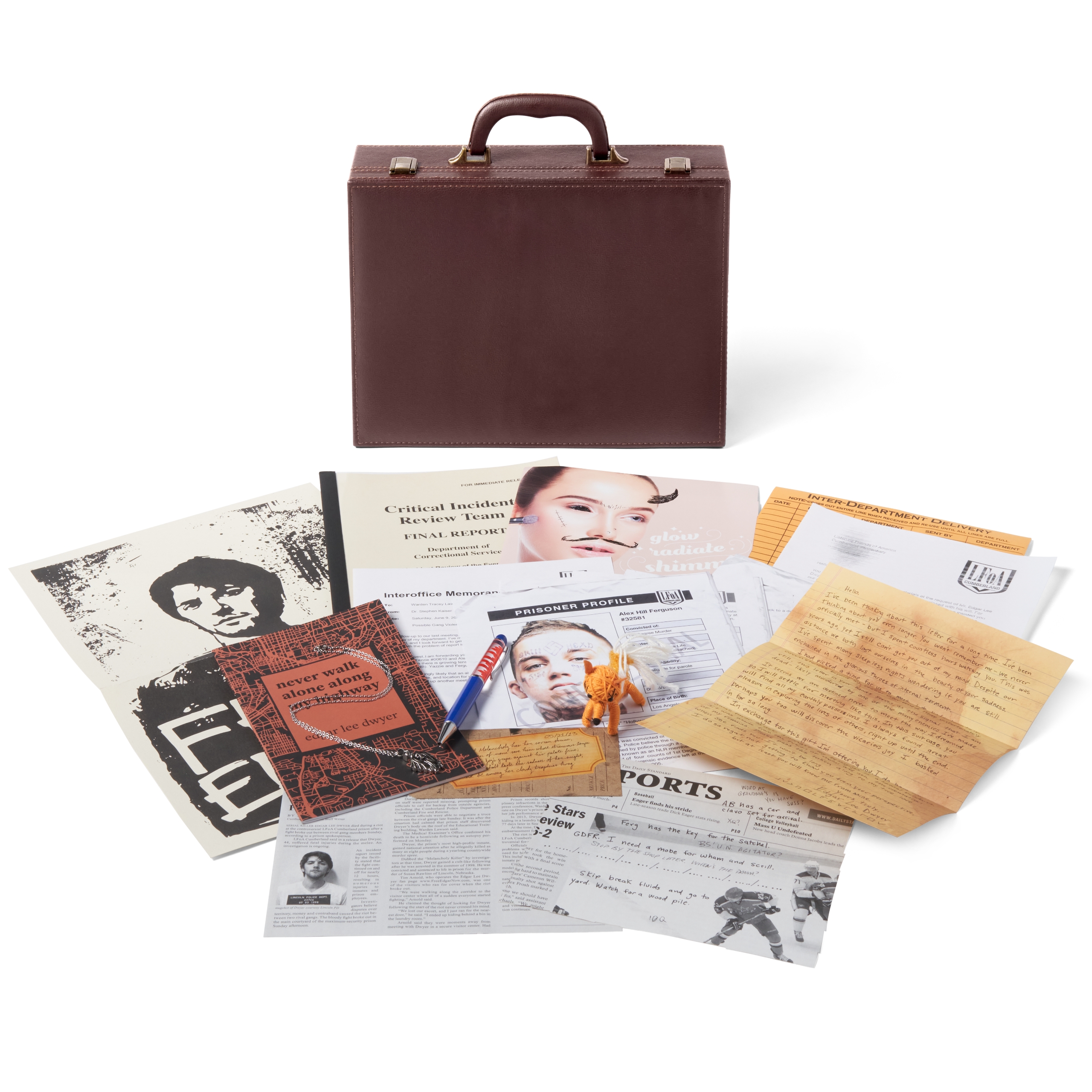 Hunt A Killer The Melancholy Killer - Solve a Murder of 90s Serial Killer - For True Crime Fans with Documents & Puzzles - Murder Mystery Game for Adults - Solve Crimes at Game Night or Date Night
