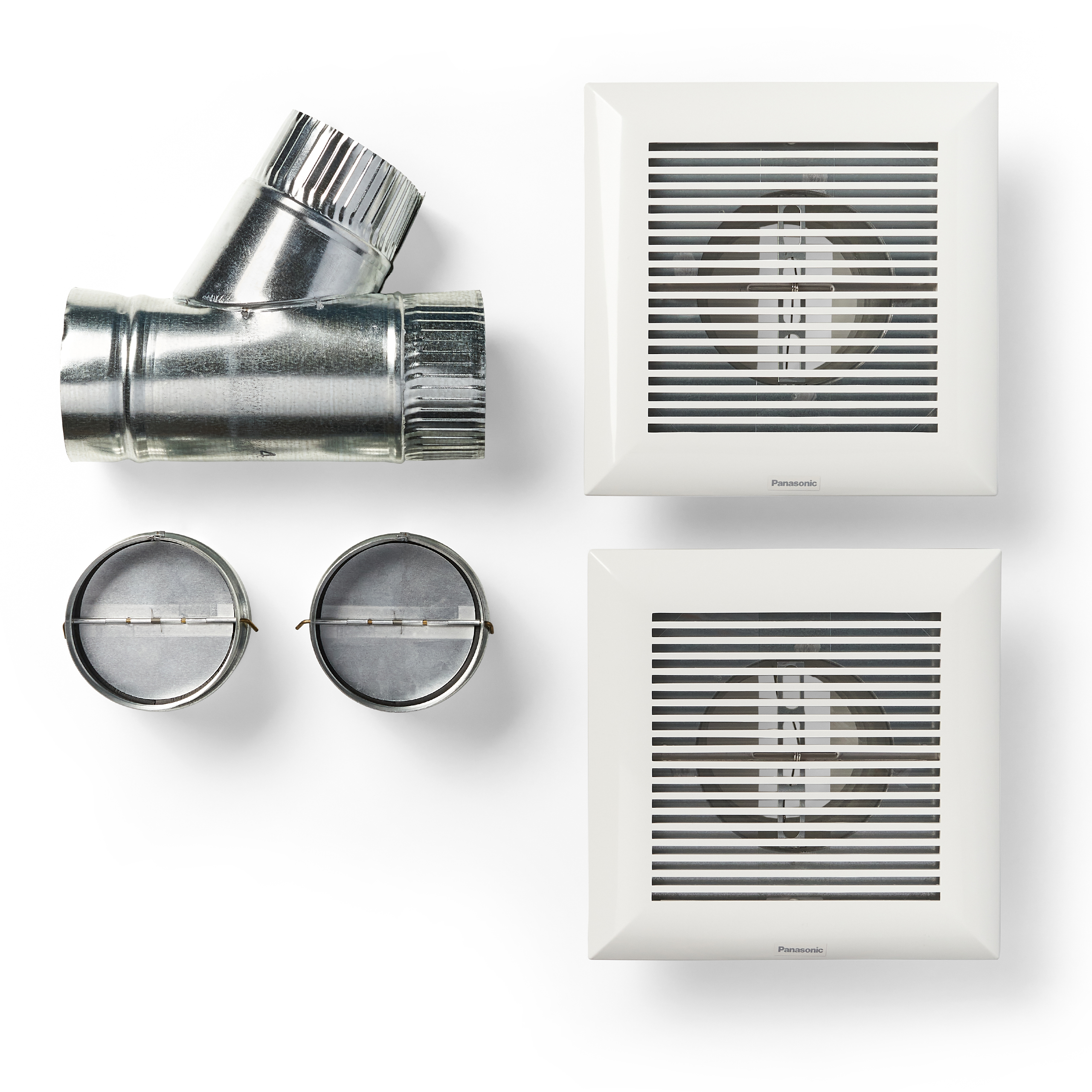 Panasonic PC-NLF04D WhisperLine Installation Kit, Double Inlet Kit for 4 Ducts